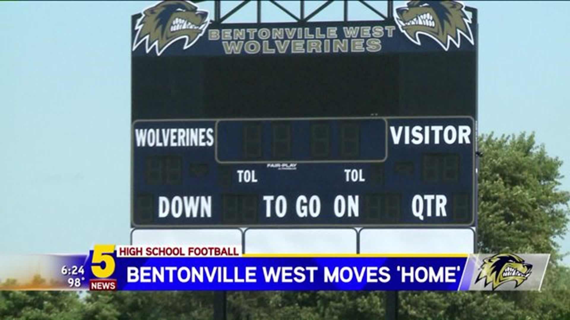 Bentonville West Moves Into Fieldhouse