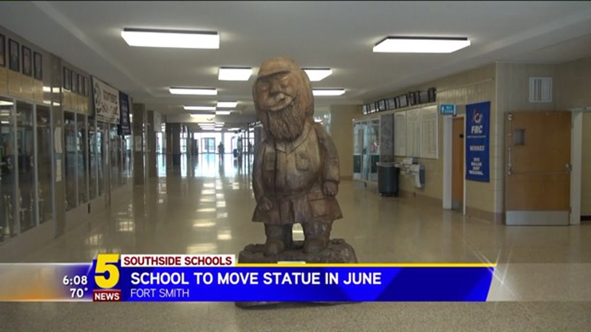 SOUTHSIDE HIGH TO MOVE REBEL STATUE IN JUNE