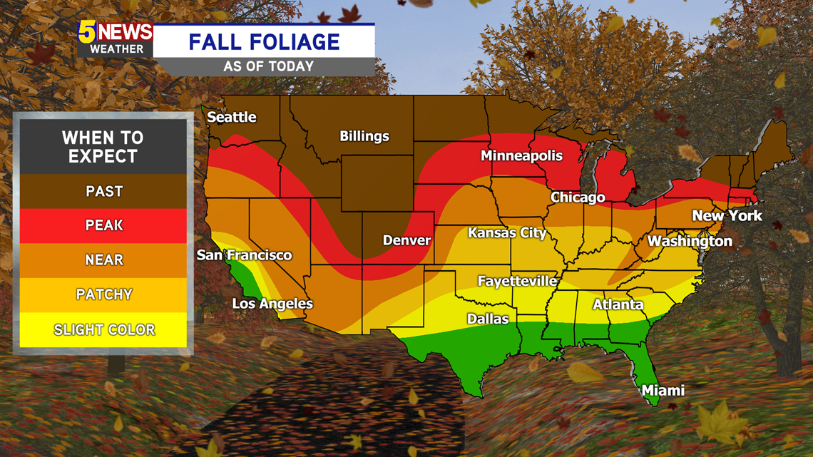 Fall Foliage Status – Oct 23 | 5newsonline.com