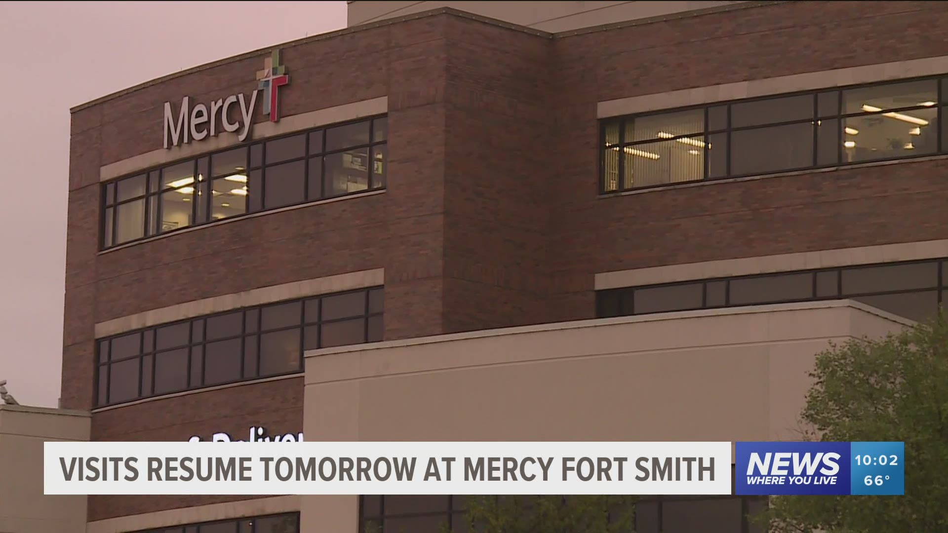 One visitor per patient, per day during a limited time will be allowed for patients hospitalized at Mercy Fort Smith and other Mercy hospitals in the area.