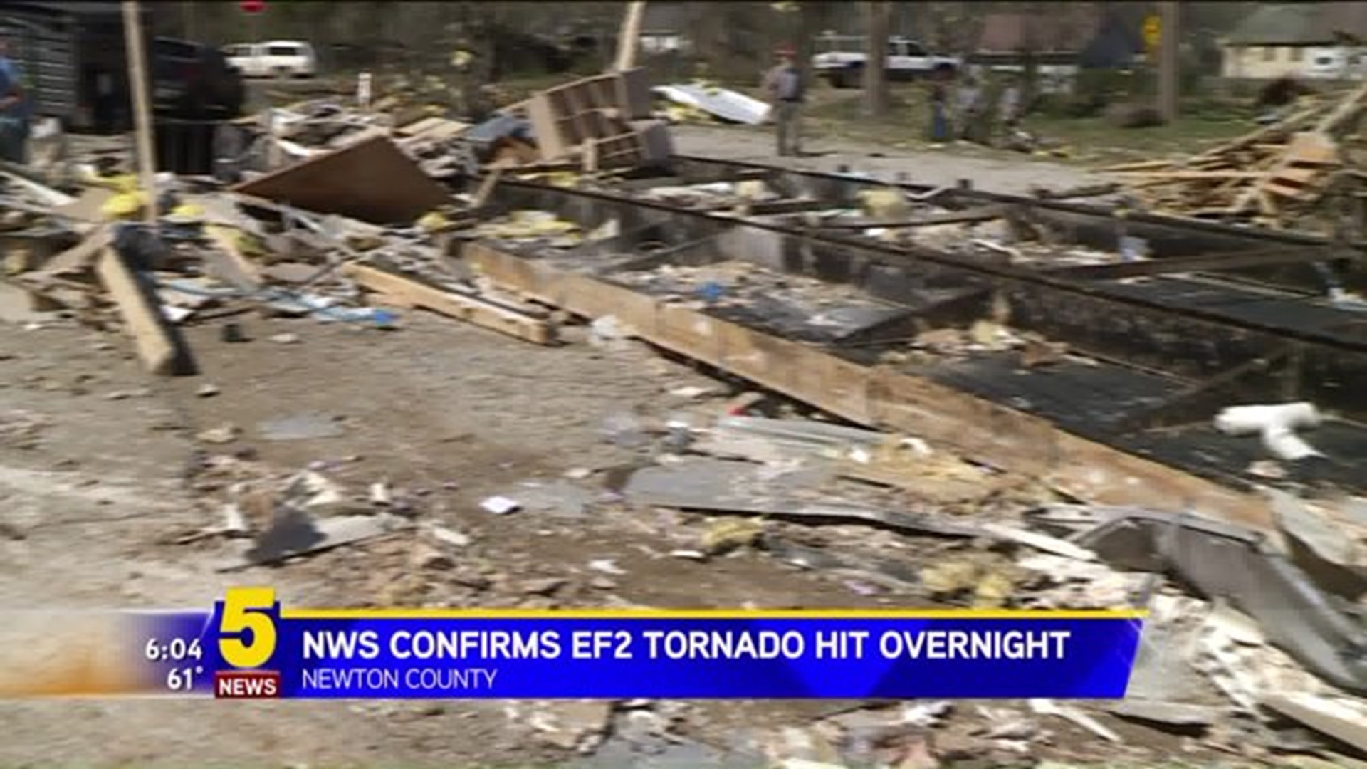 EF2 Tornado In Newton County