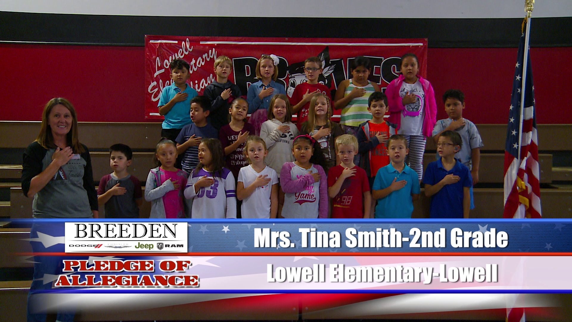 Mrs. Tina Smith  2nd Grade Lowell Elementary, Lowell