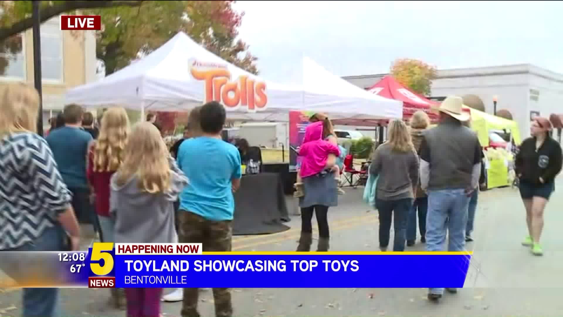 Walmart Toyland Takes Over Bentonville Square