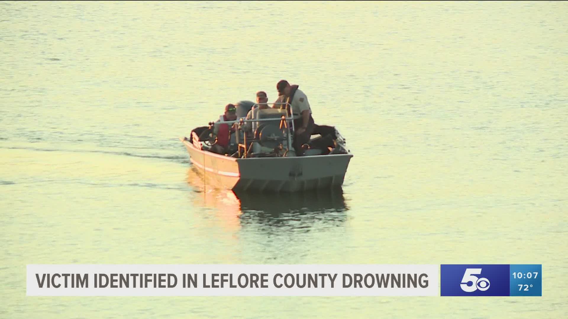 Victim identified in Leflore County drowning