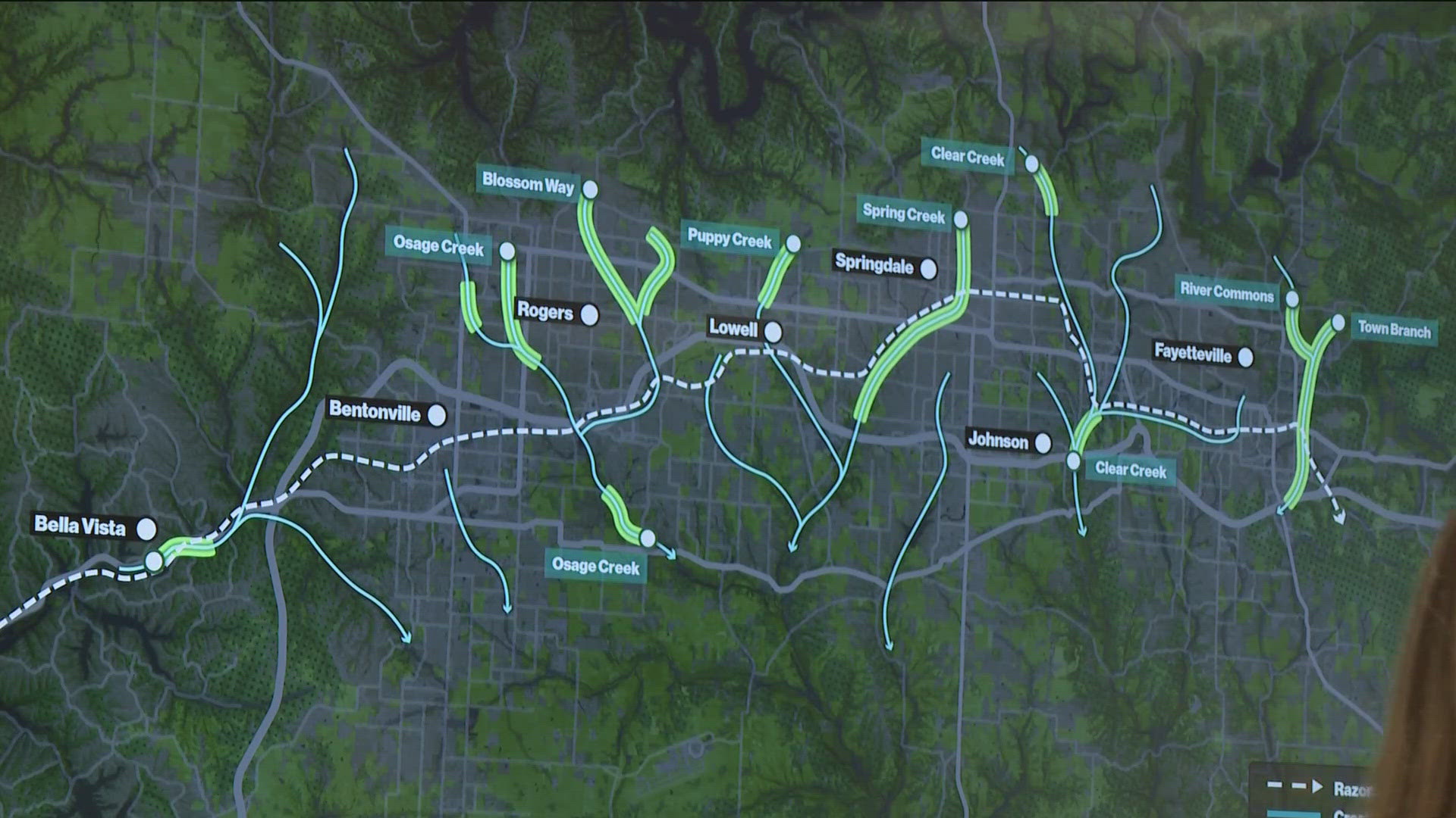 Once the regional framework plan is finished, each city will create a more detailed sub-area plan.