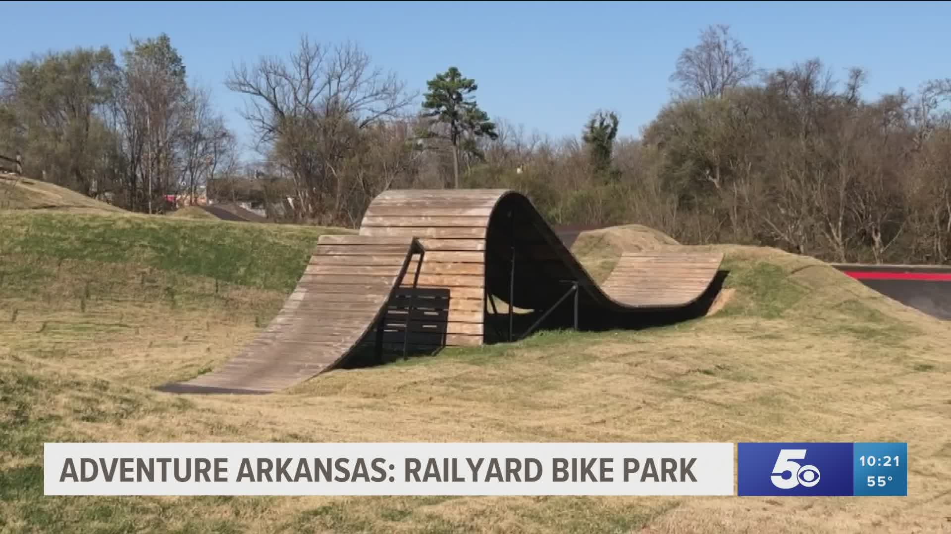 The bike park is part of the larger Lake Atalanta recreational area which encompasses 236 acres.