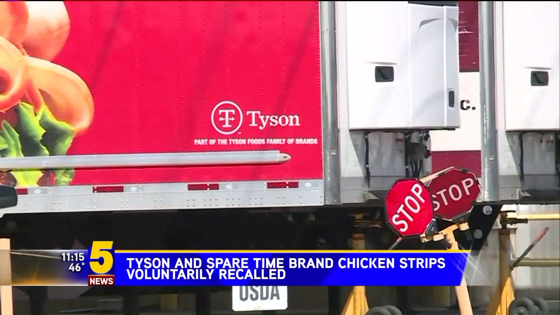 Tyson Recalls Chicken Strips