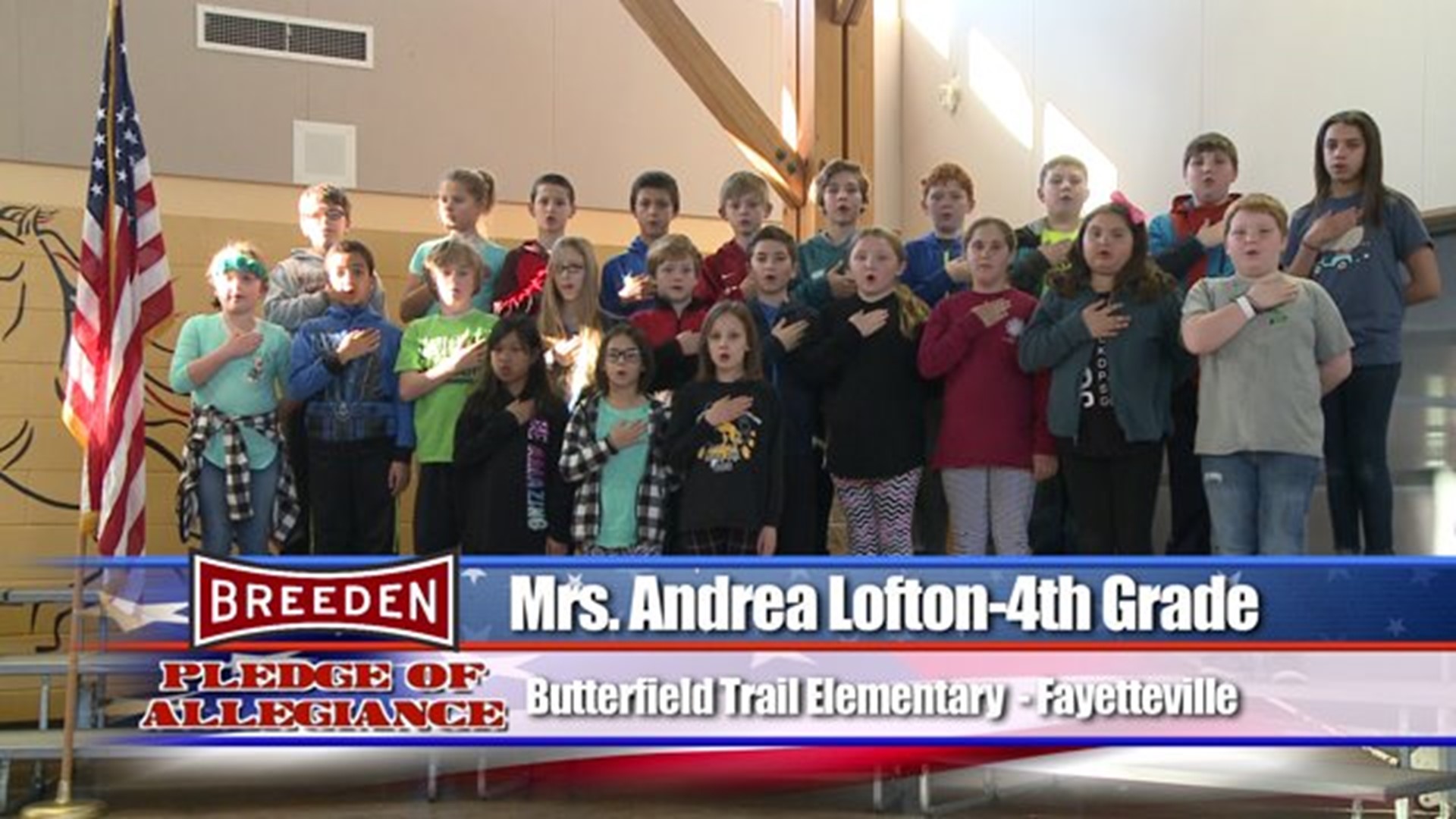 Butterfield Trail Elementary - Fayetteville, Mrs. Lofton - Fourth Grade