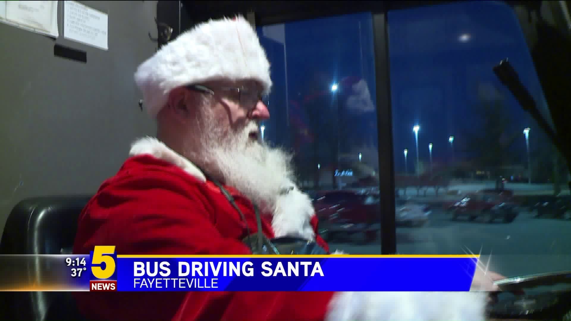 Bus-Driving Santa