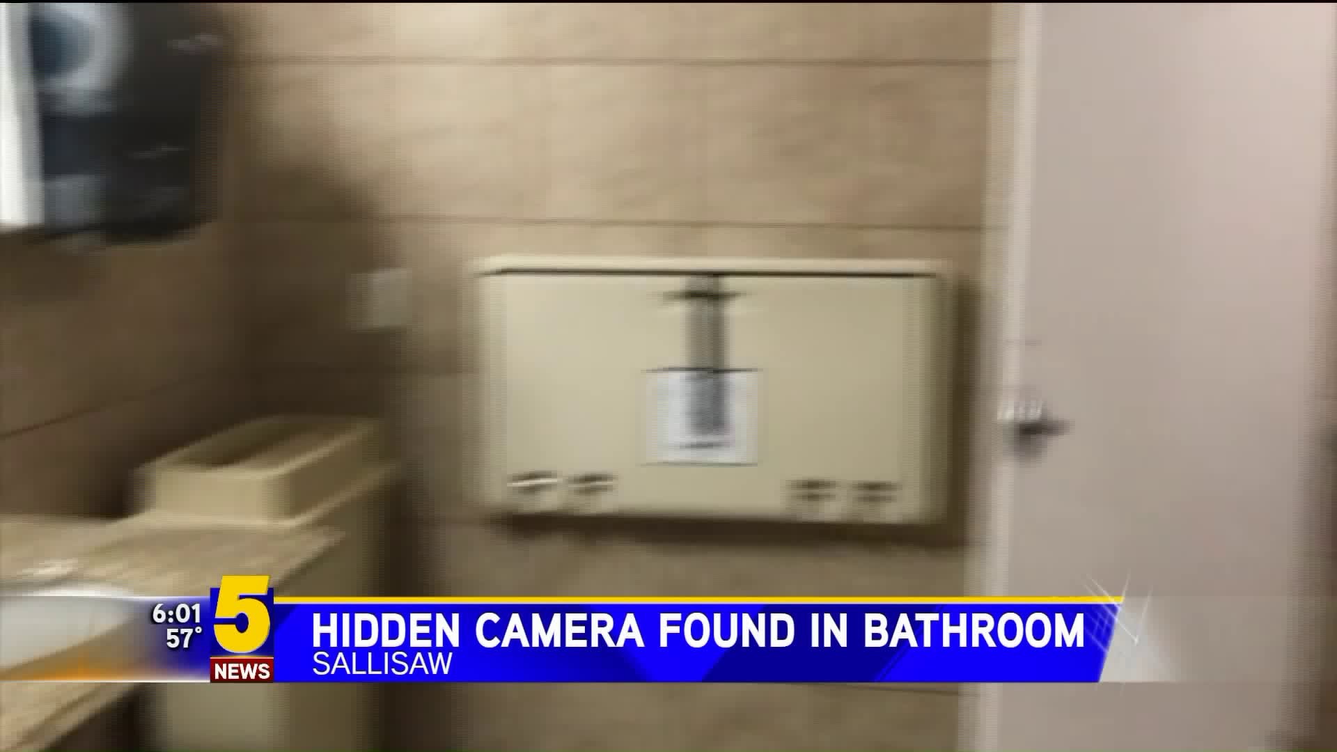 Hidden Camera Found in Sallisaw Bathroom