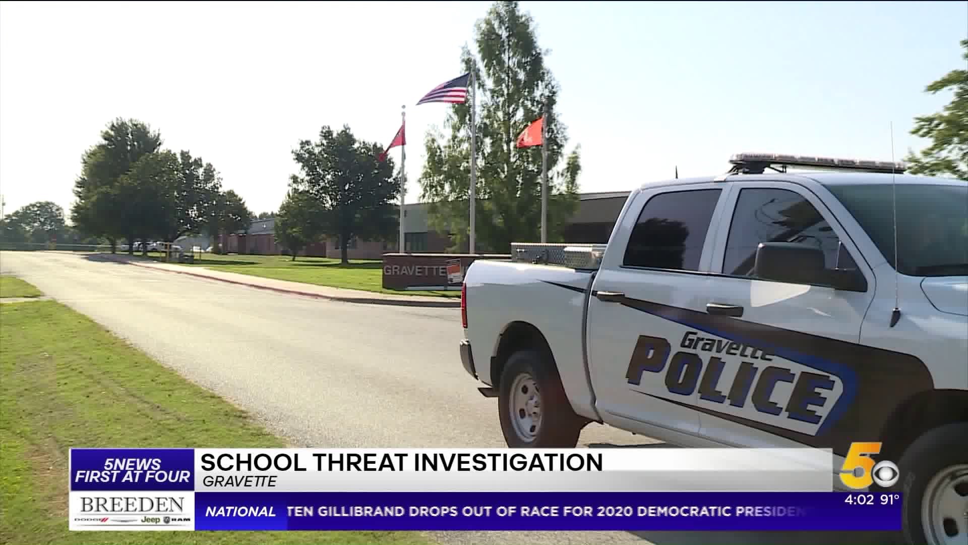 Gravette School Threat Investigation