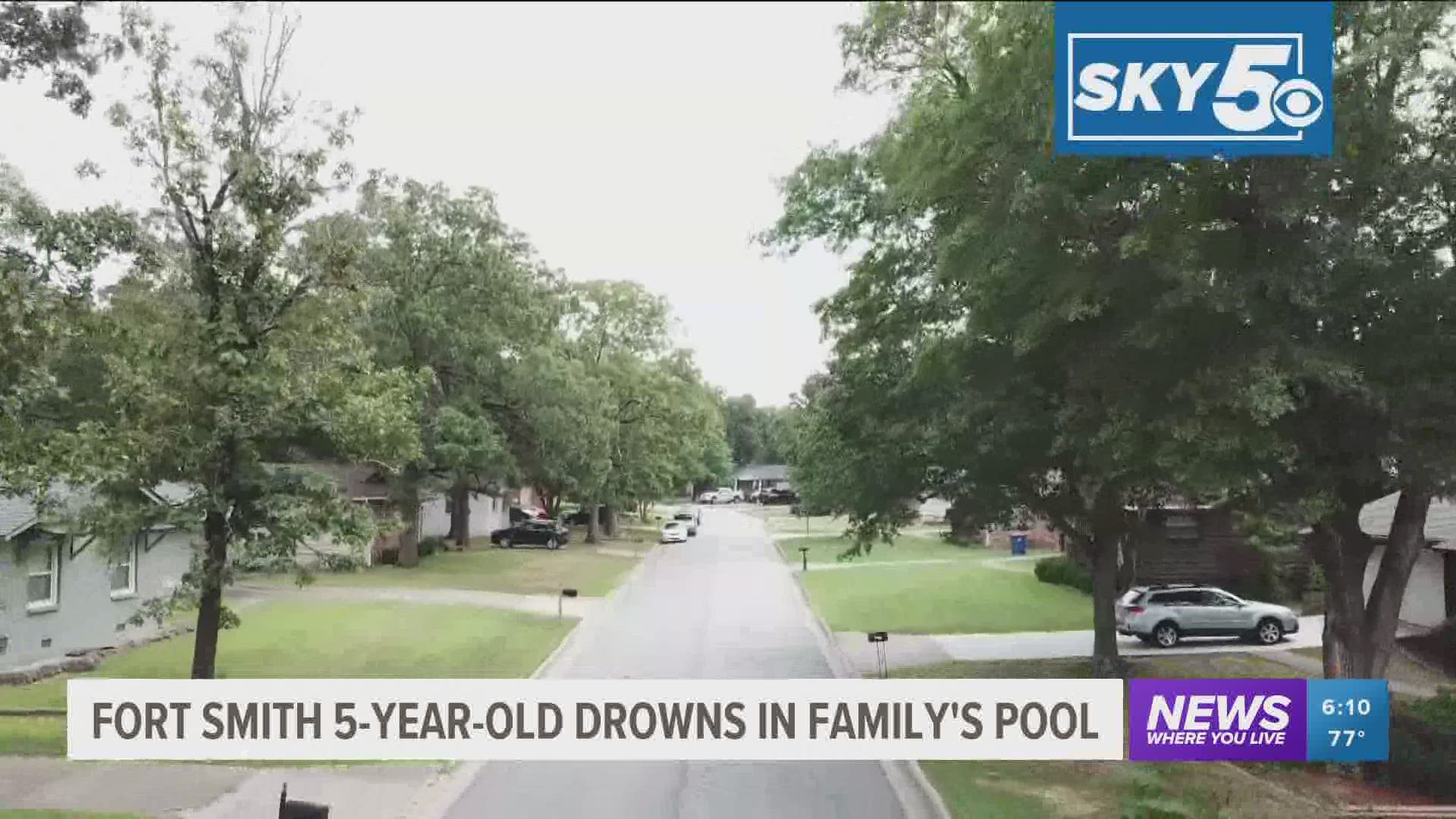Fort Smith 5-year-old drowns in family's pool