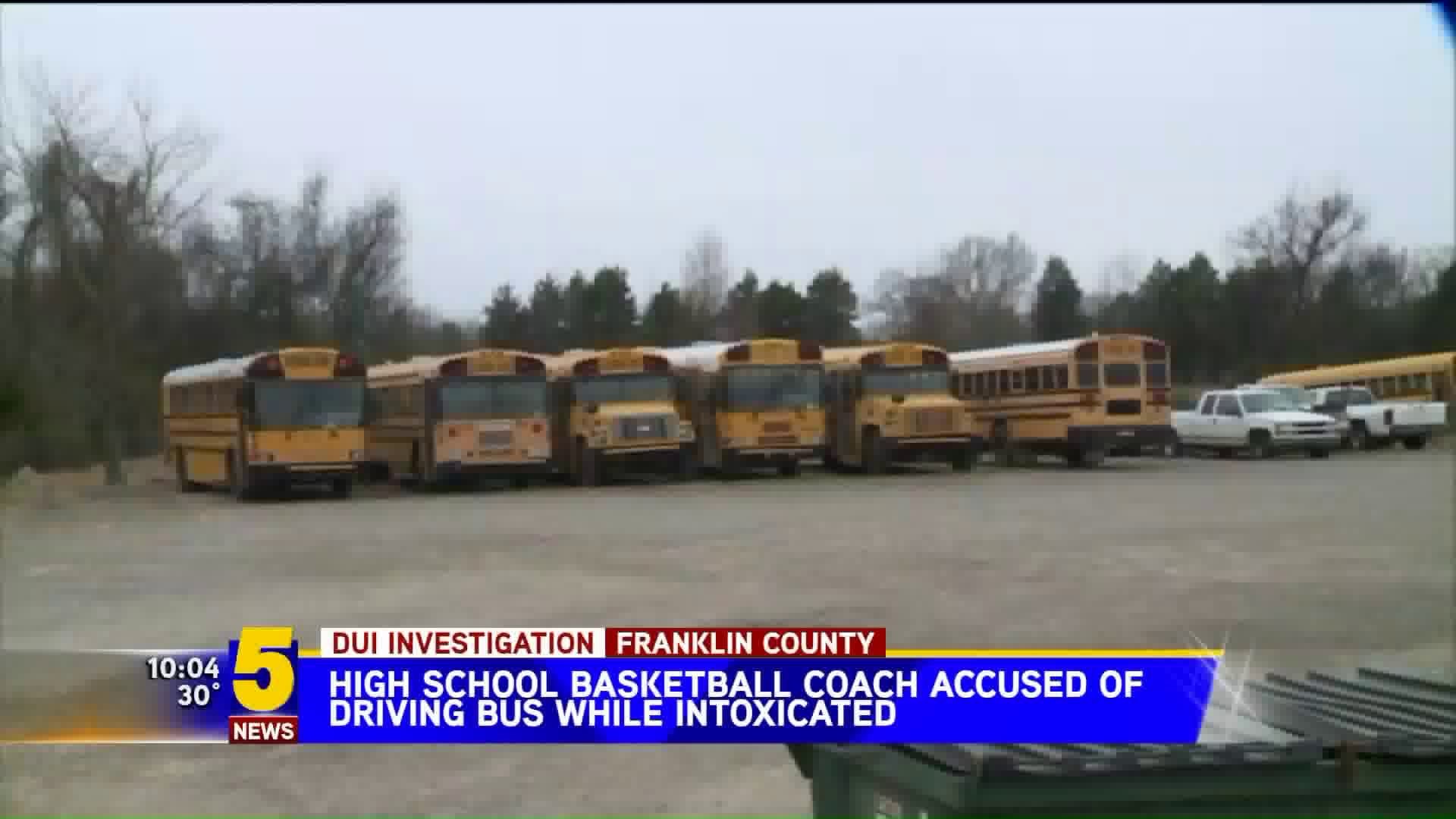 Coach Arrested, Accused Of DUI While Driving Bus
