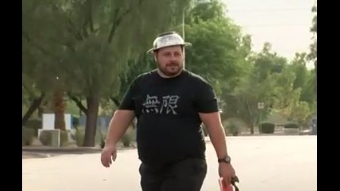 Man Wears Strainer On His Head In Driver’s License Photo