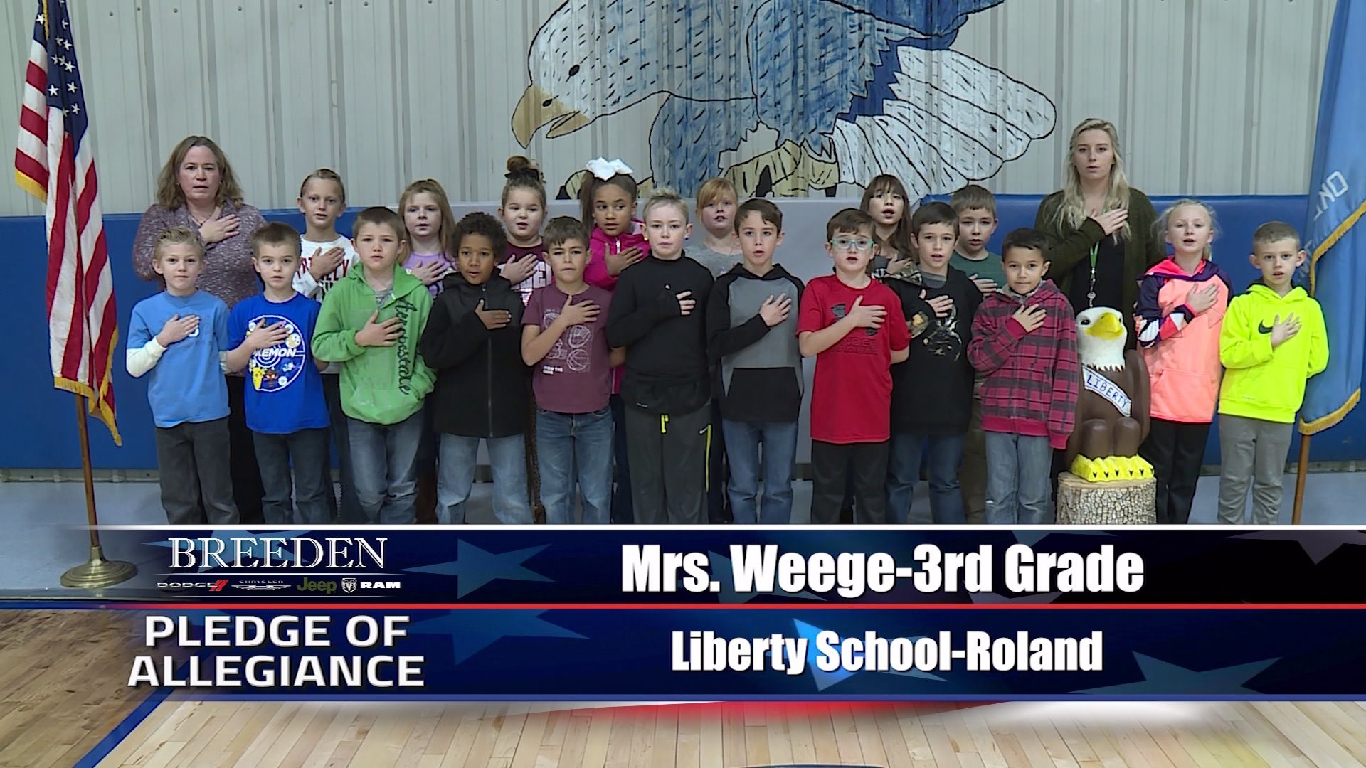 Mrs. Weege  3rd Grade Liberty School, Roland