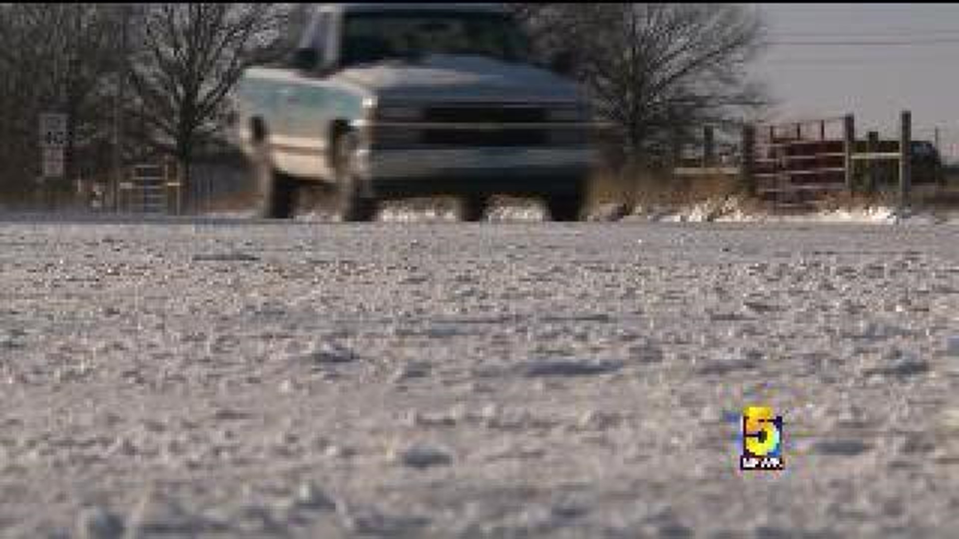 Workers Clearing Benton County Roads