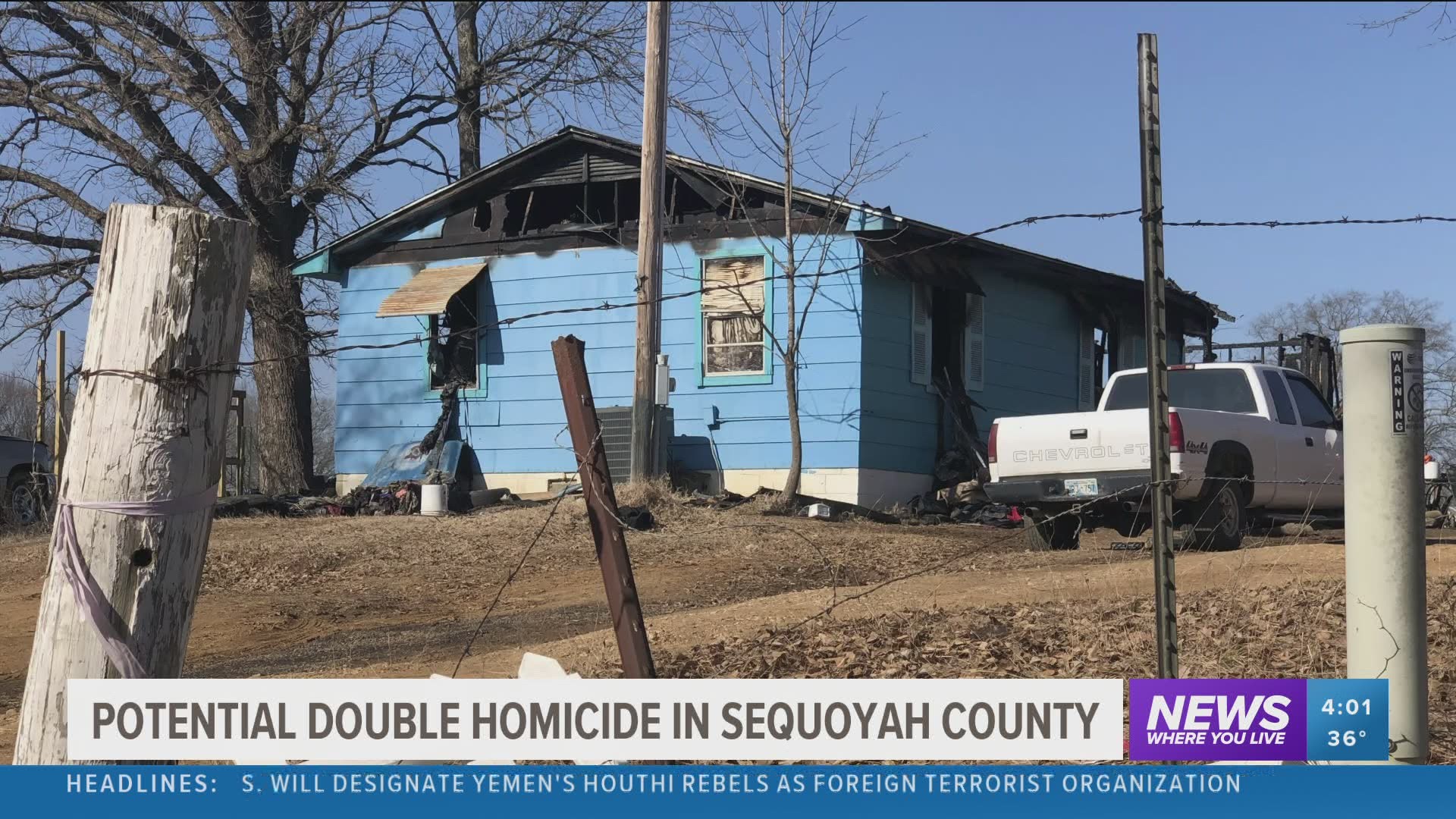 Police investigate potential double homicide in Sequoyah County