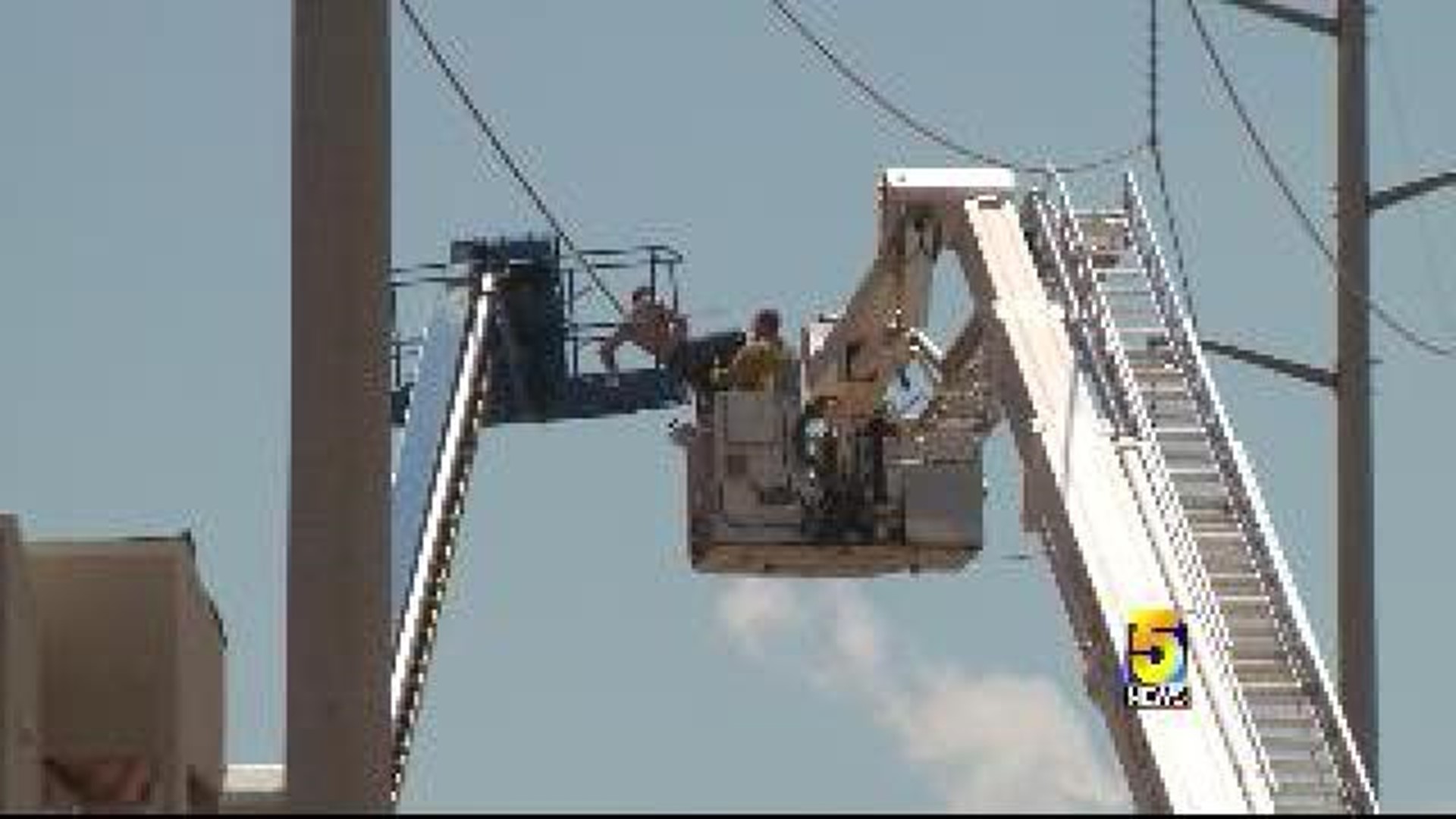 Men Injured By High Voltage Line At Fayetteville Construction Site