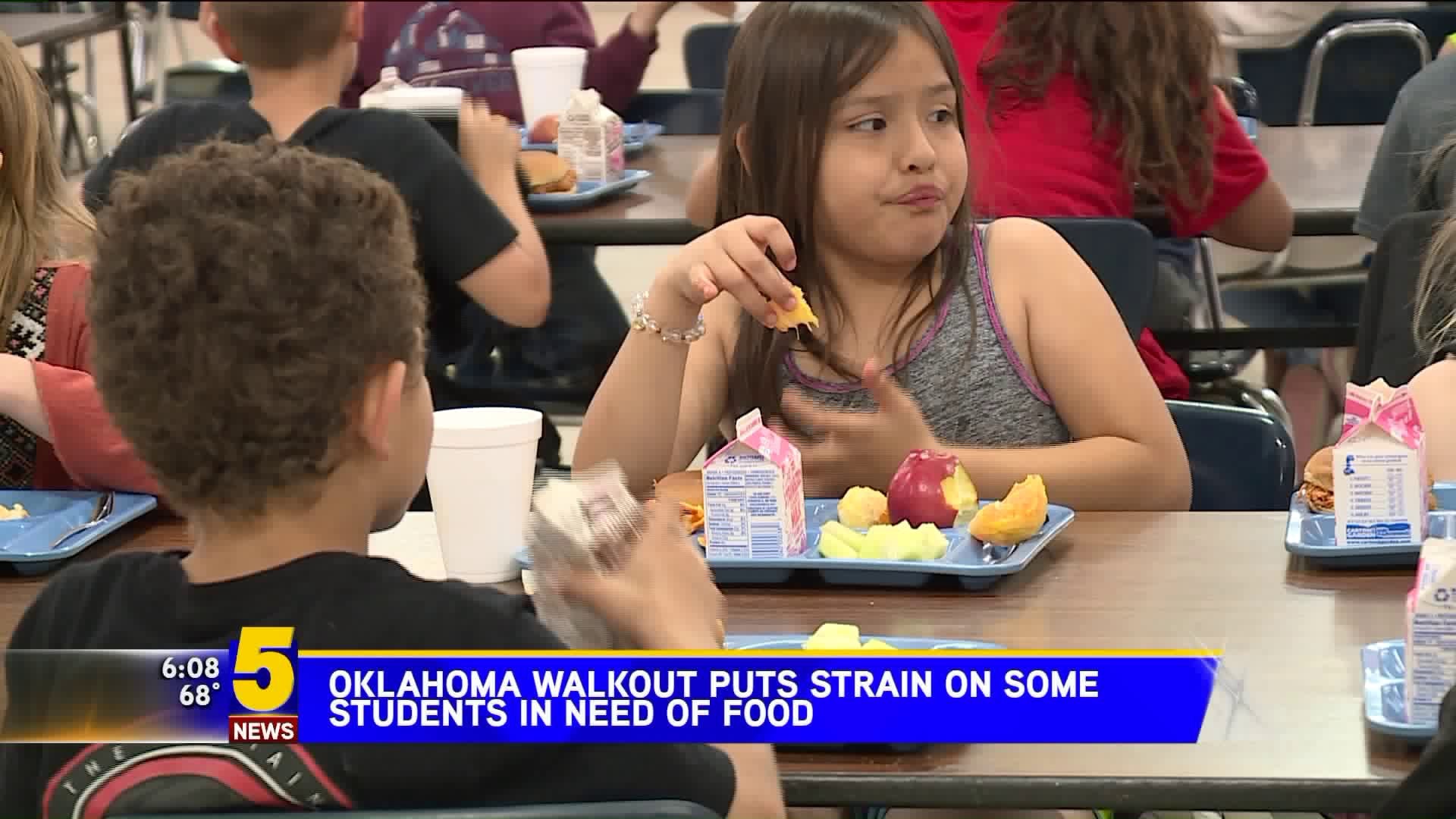 Oklahoma Walkout Puts Strain On Some Students Needing Food