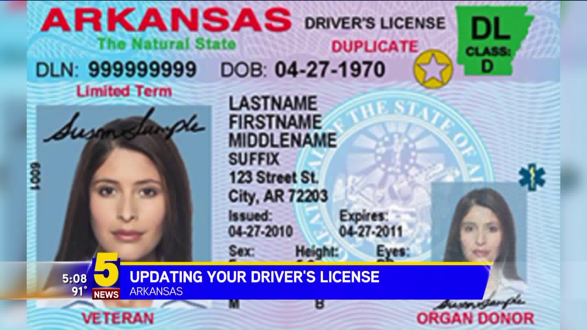Upgraded Driver`s Licenses