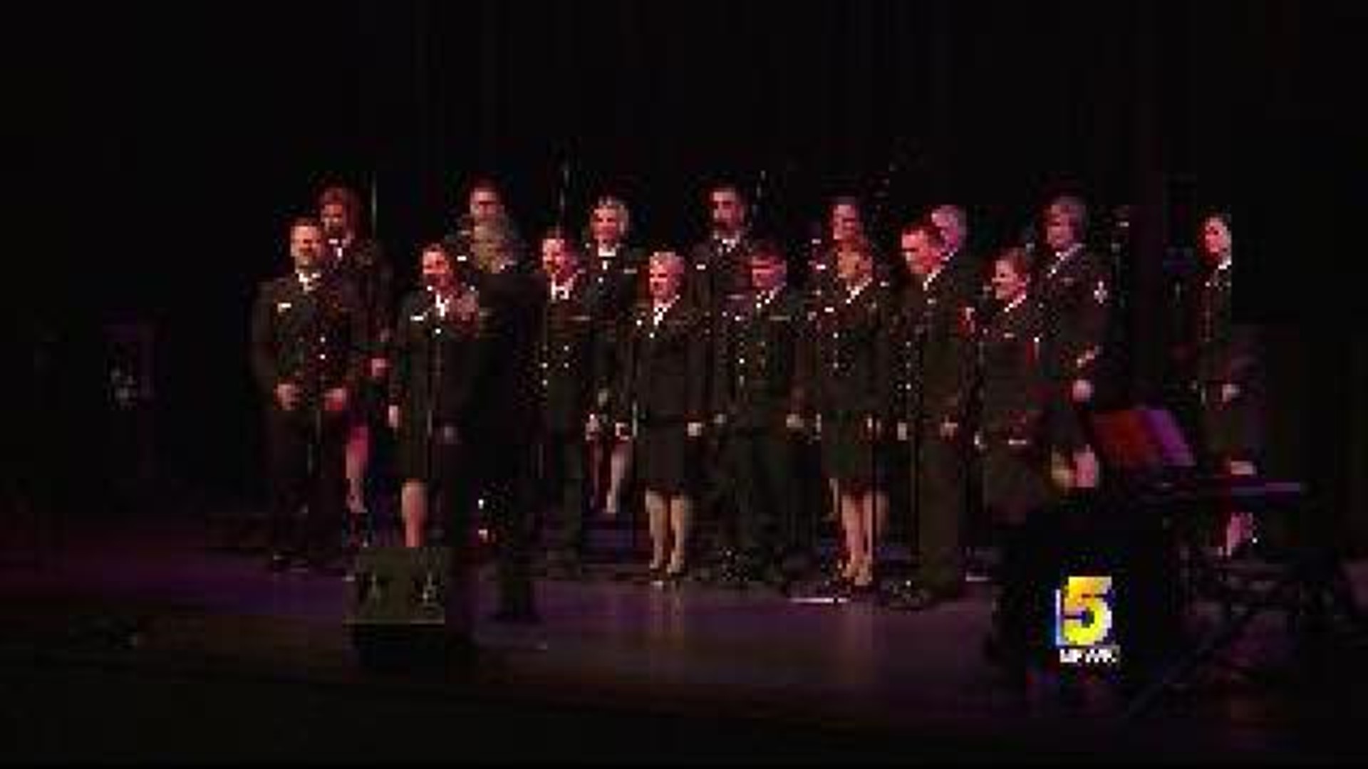 U.S. Navy Chorus Performs At Alma PAC