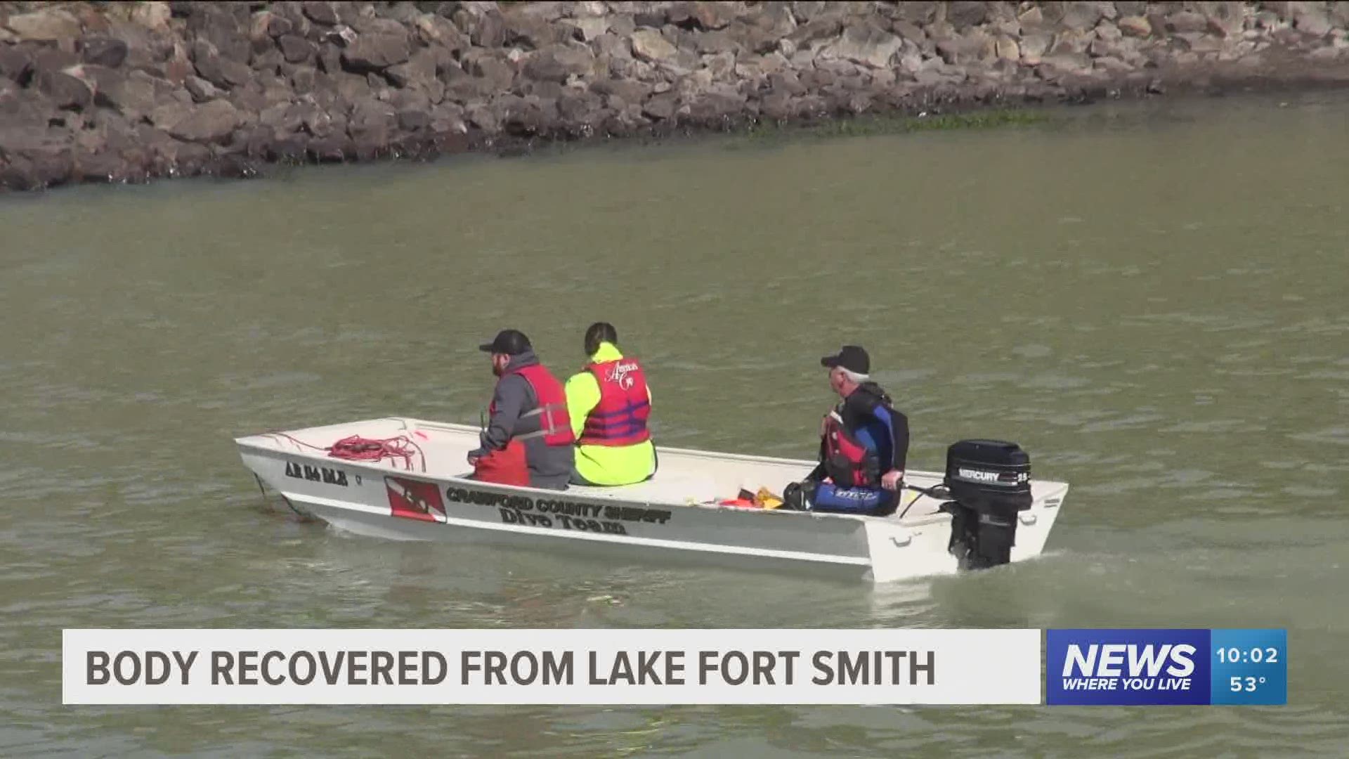 Body recovered from Lake Fort Smith