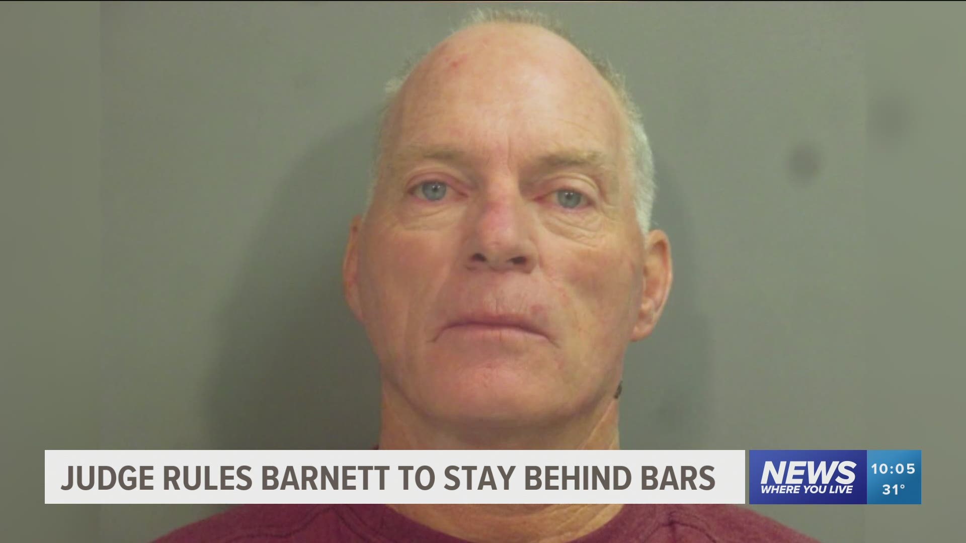 Judge rules Richard Barnett has to stay jailed until trial