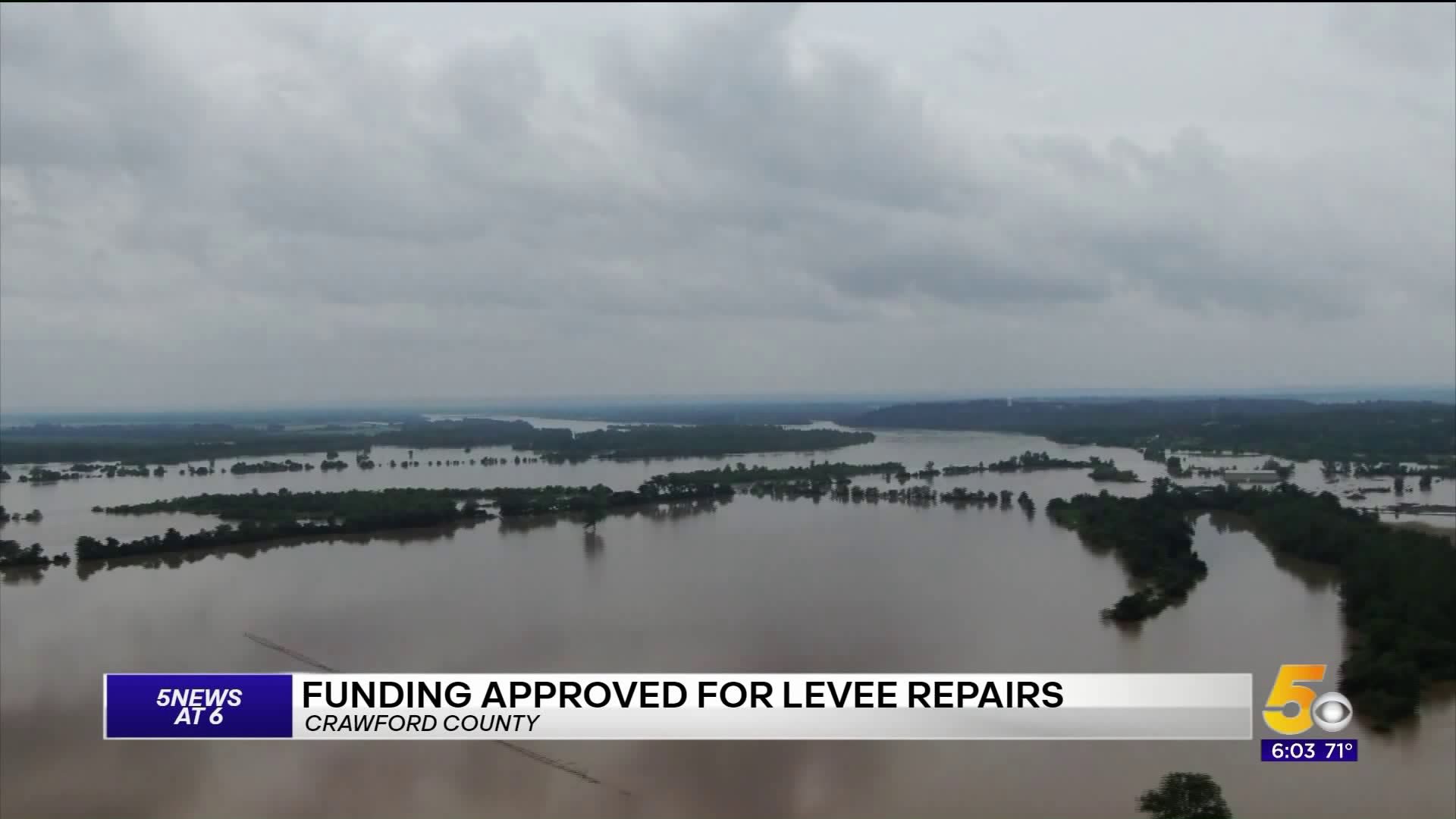 Funding Approved For Crawford County Levee Reparis