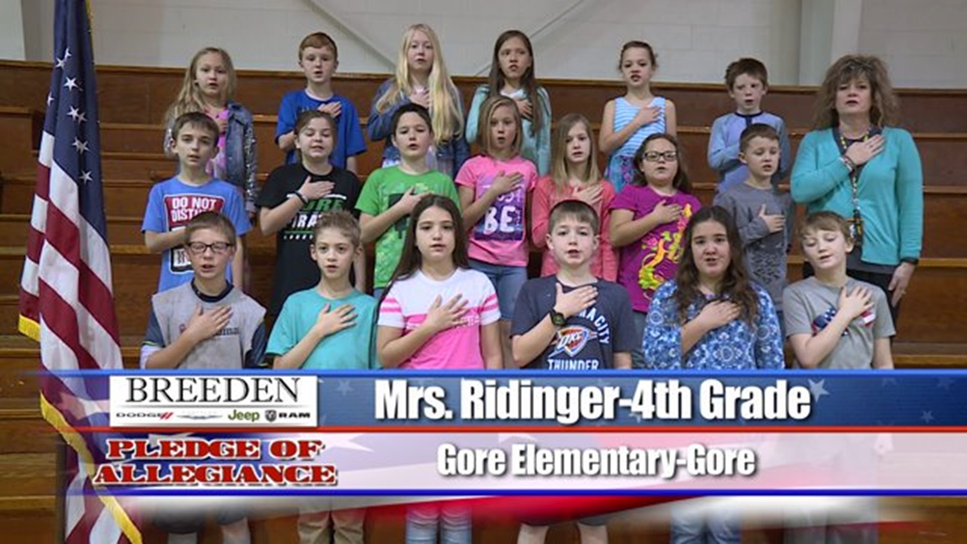 Mrs. Ridinger  4th Grade  Gore Elementary  Gore