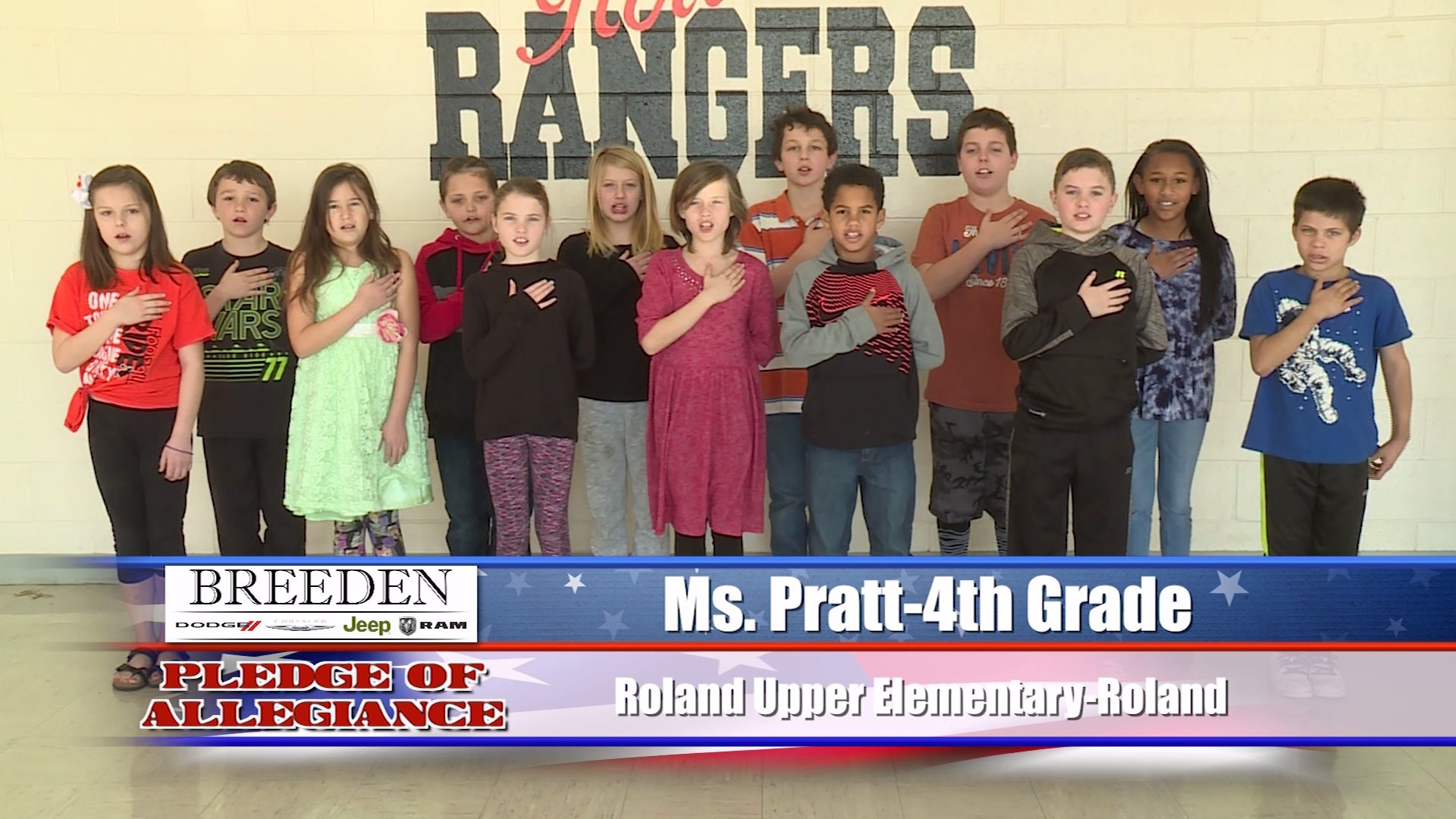 Ms. Pratt  4th Grade  Roland Upper Elementary  Roland