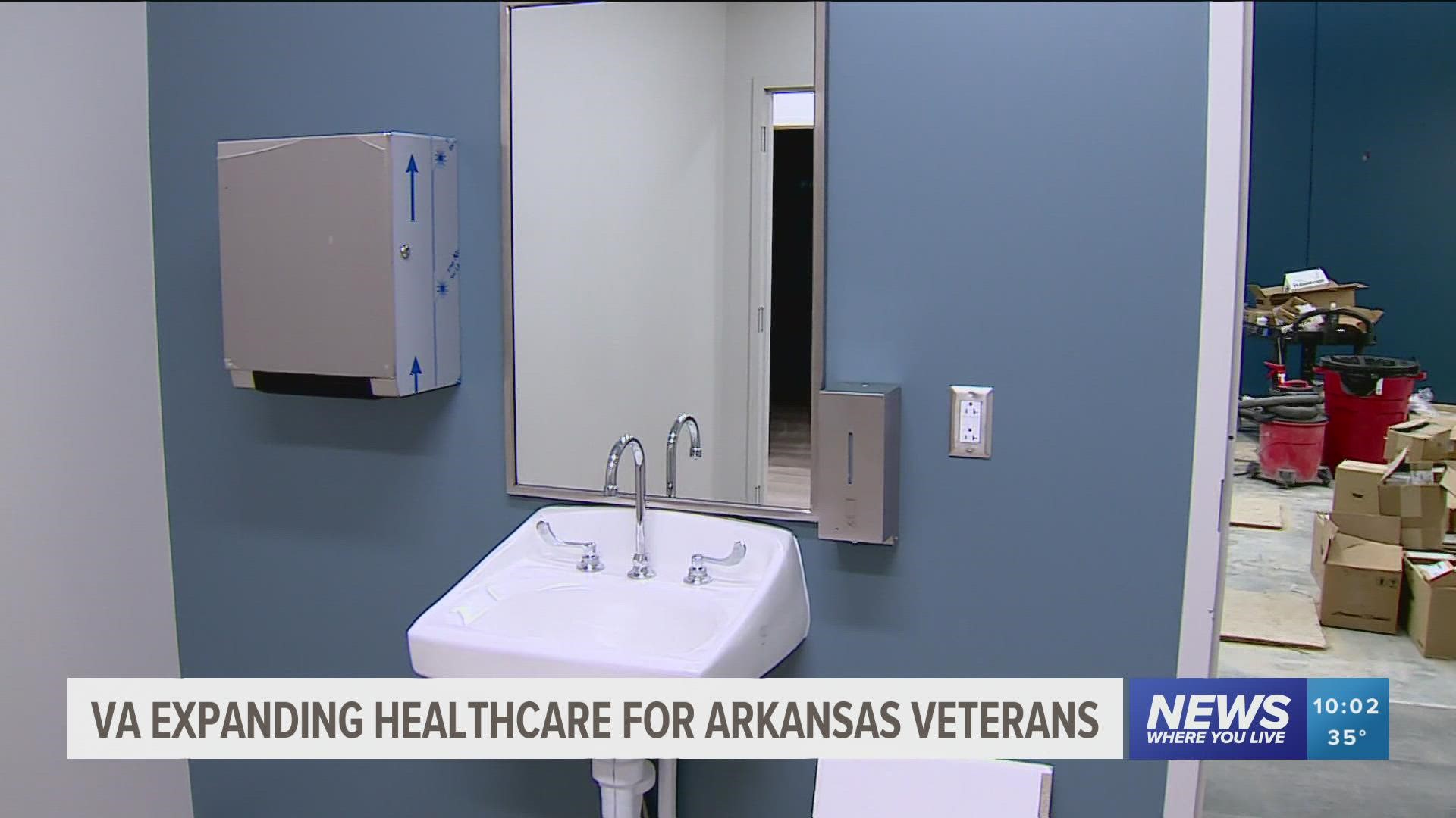 VA secretary announces two new clinics NWA and River Valley early next year.