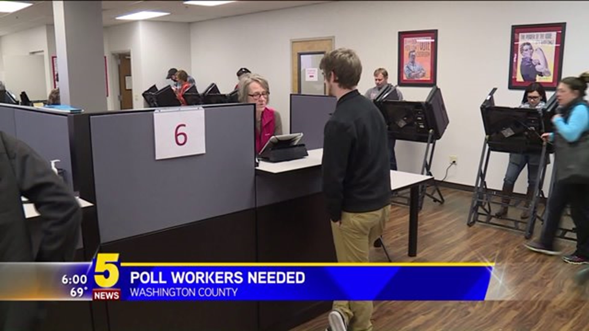 POLL WORKERS NEEDED IN WASHINGTON COUNTY