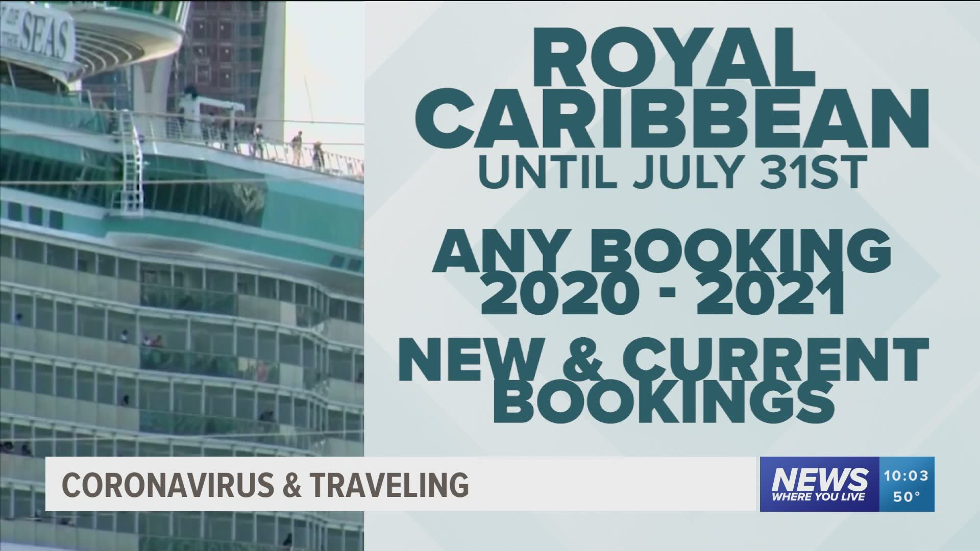 Coronavirus: Worried about your cruise? These cruise lines will let you reschedule