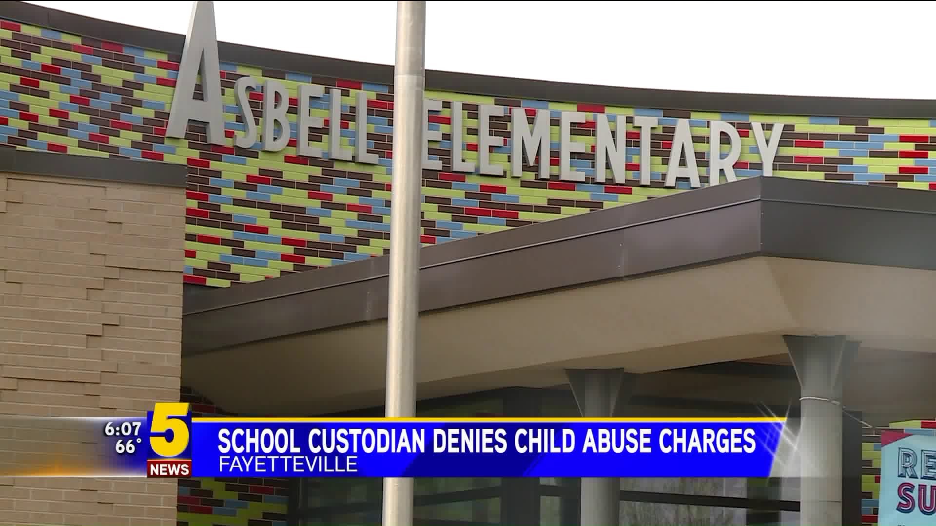 School Custodian Denies Child Abuse Charges