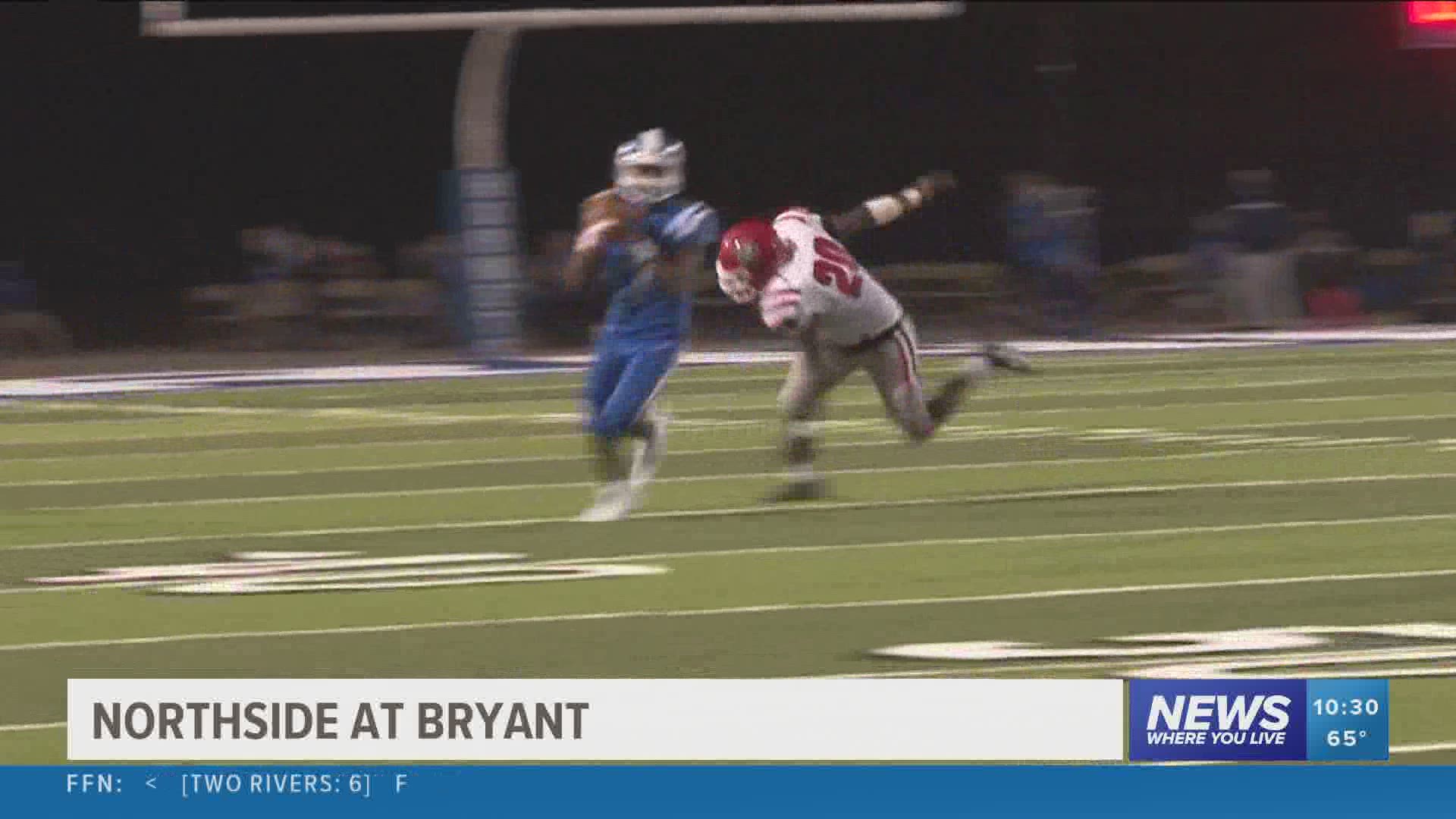 Bryant beat Fort Smith Northside (48-7).