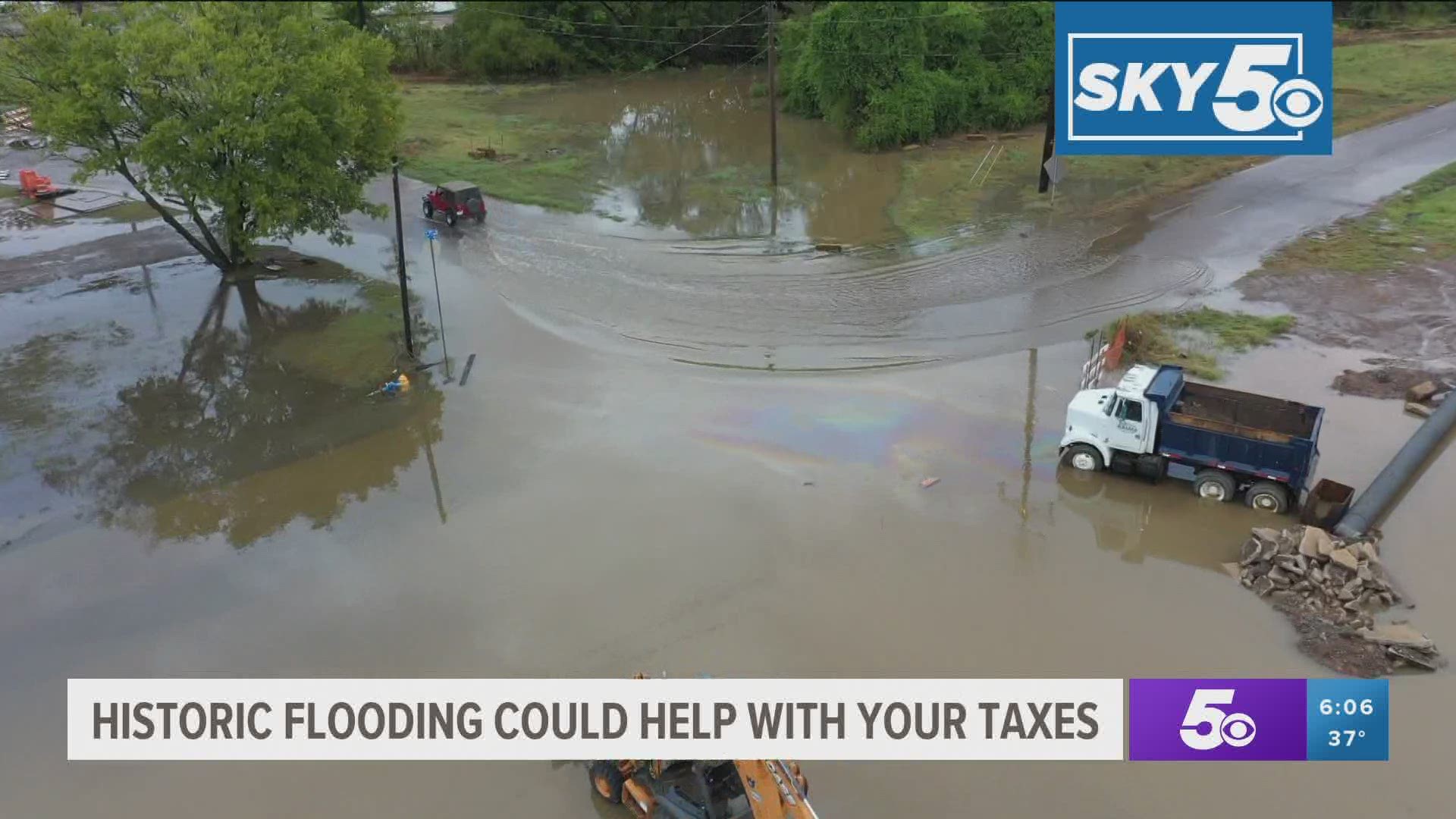 Tax break given to some River Valley property owners after flood