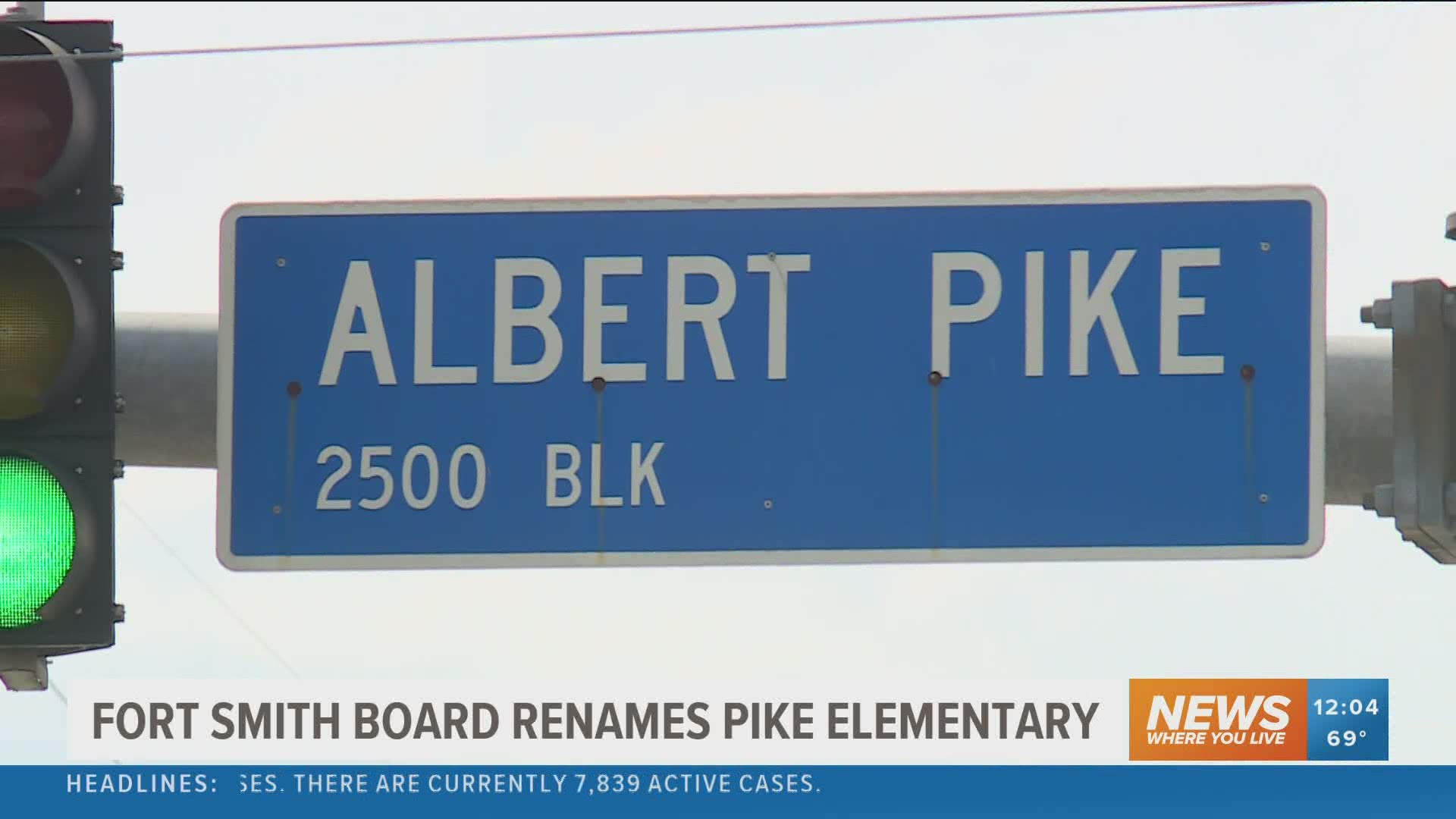 The board voted 6-1 to rename it Park Elementary because it is on Park Avenue.