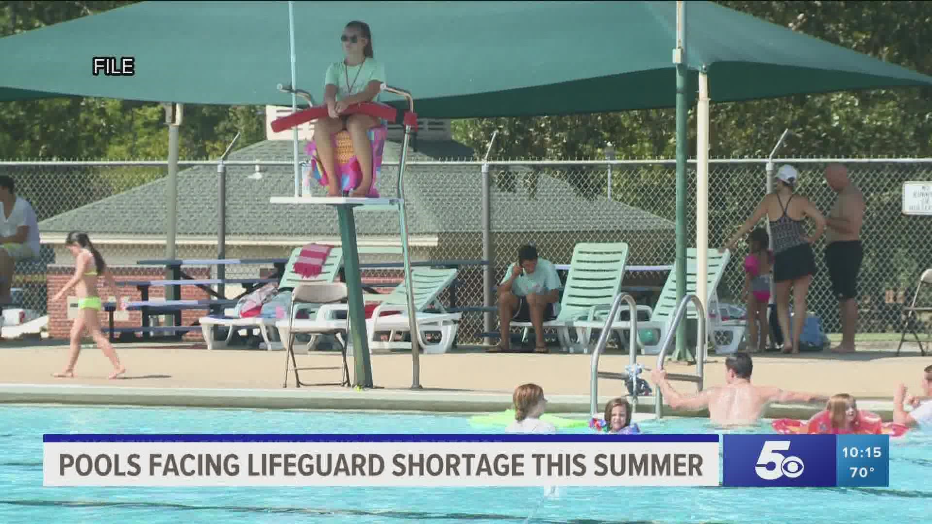 According to the American Lifeguard Association, up to half of all pools in the country are in need of lifeguards.
