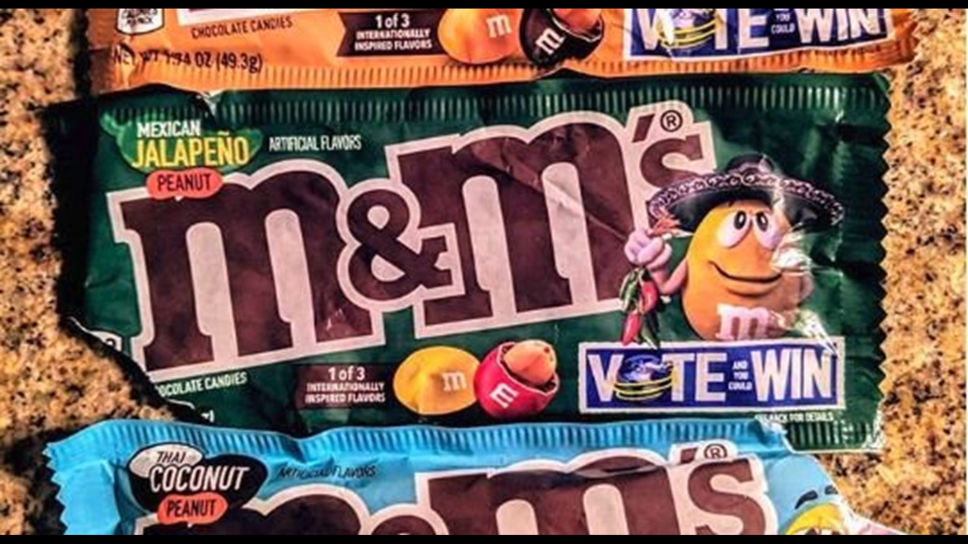 Mexican Jalapeno Peanut M&M’s? Yup