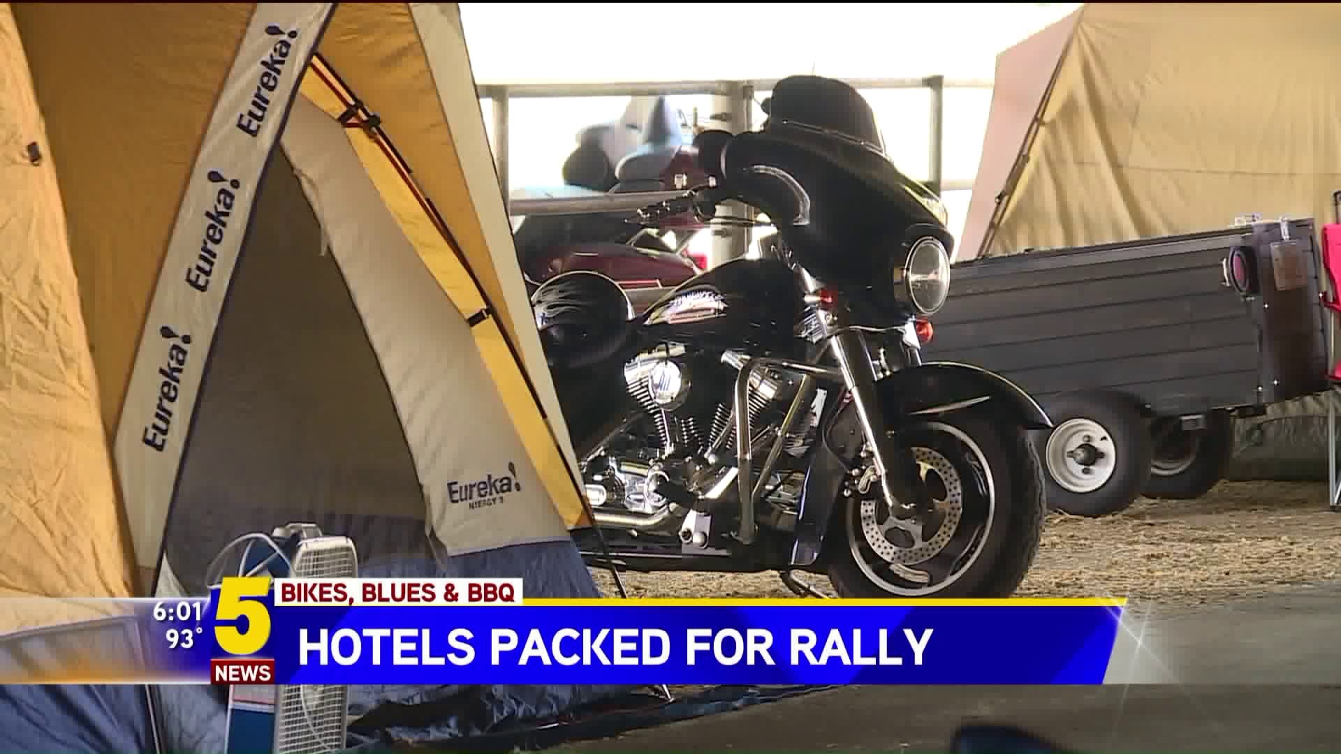 Hotels Packed For Rally