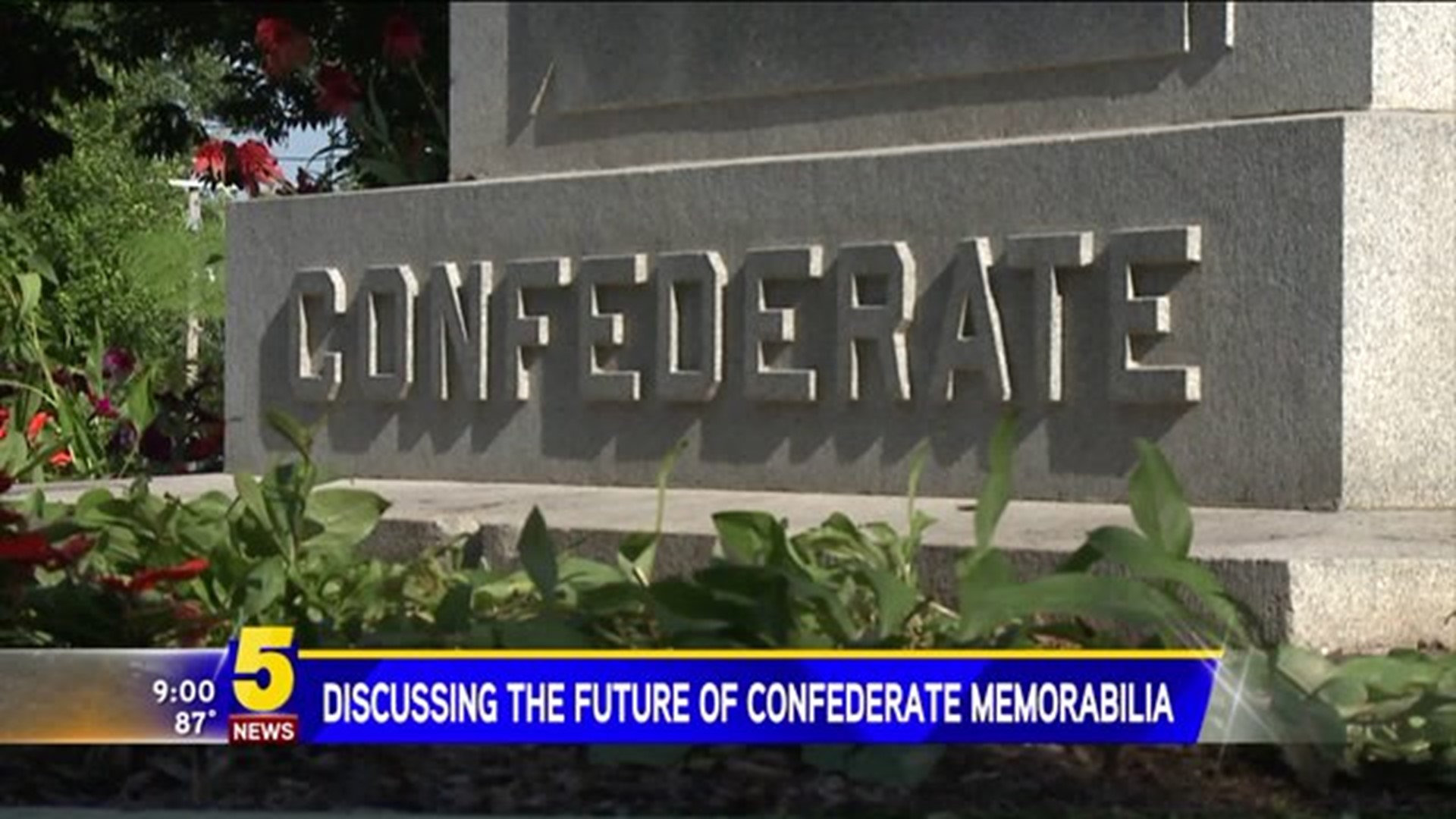 Discussing the future of Confederate memorabilia
