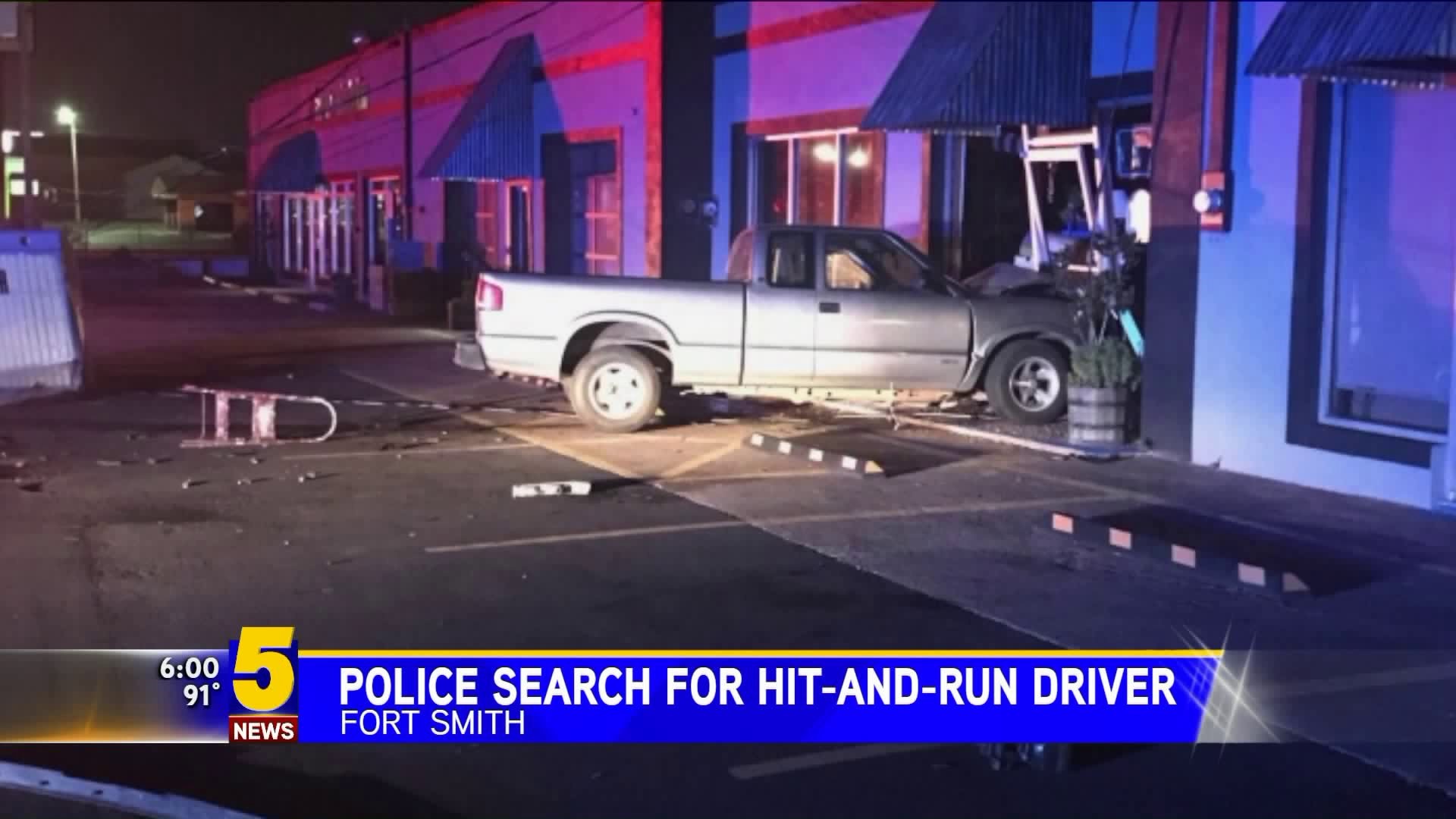 Police Search for Fort Smith Hit and Run Driver