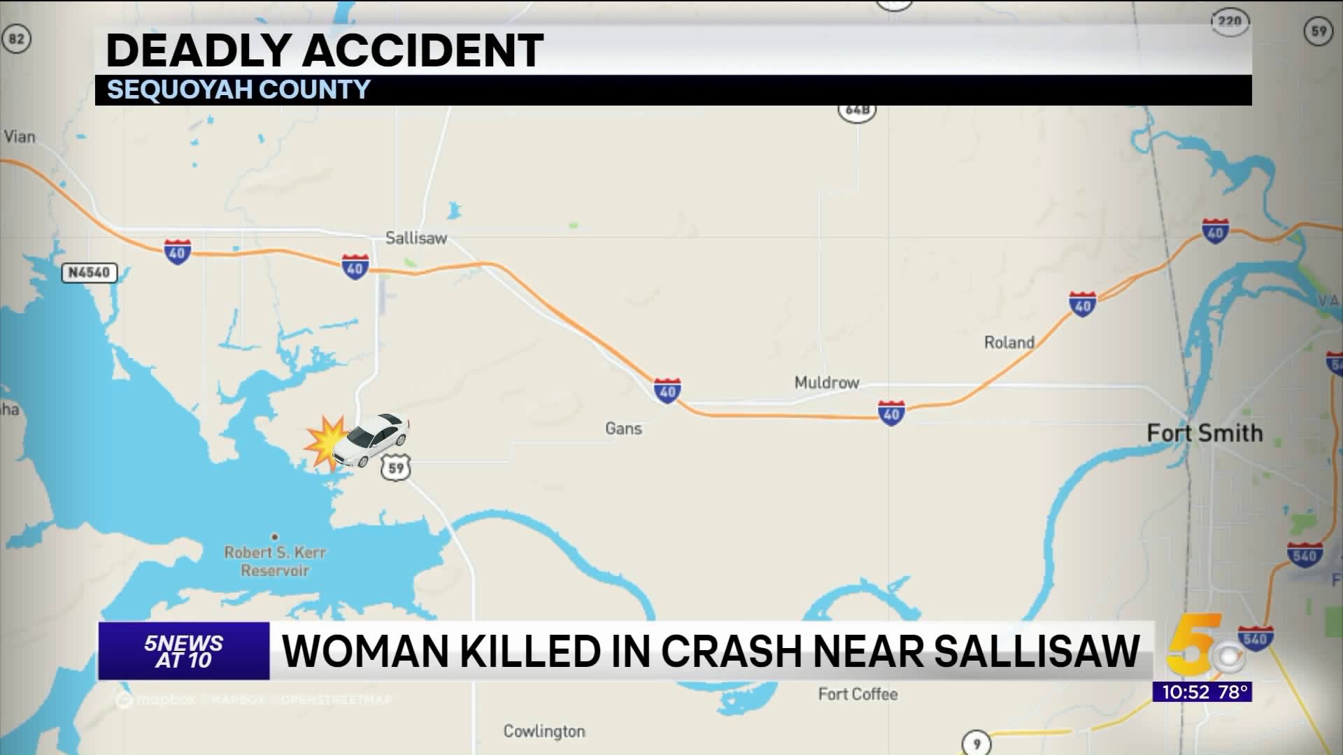 Keota Oklahoma Woman Dies In Car Crash