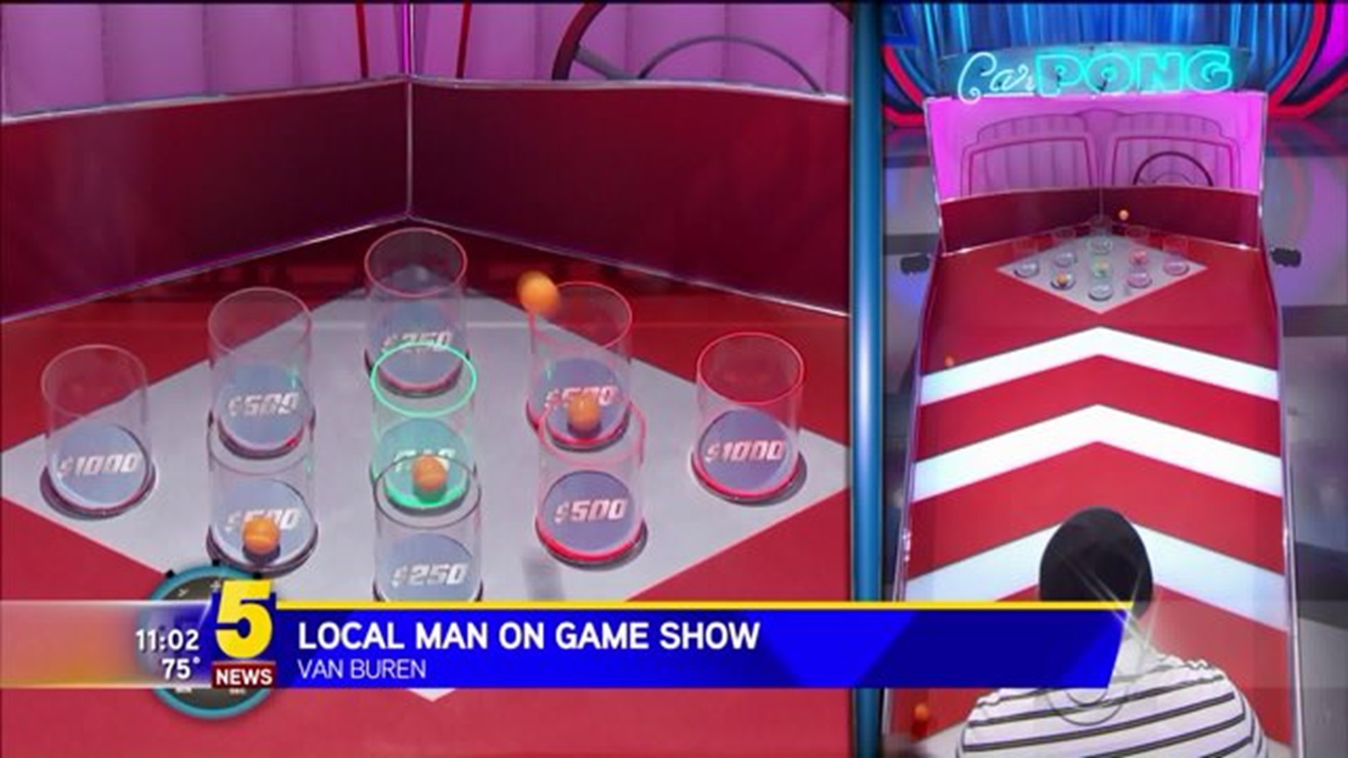 Local Man On Game Show
