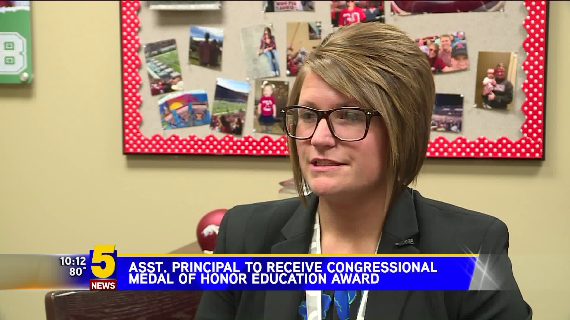 VB Asst. Principal To Receive Congressional Medal Of Honor Education Award