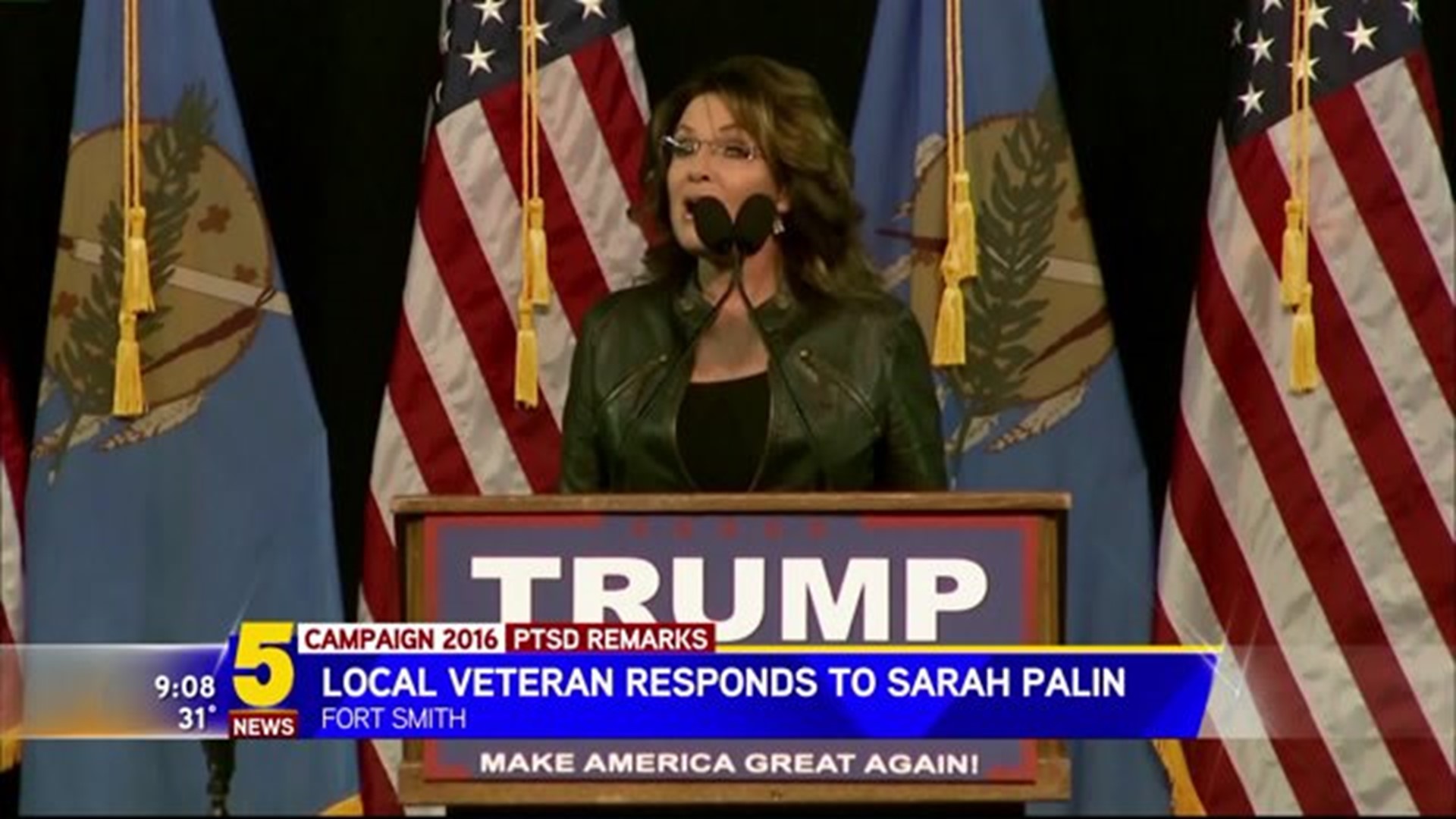 Veteran Responds To Sarah Palin`s PTSD Comments
