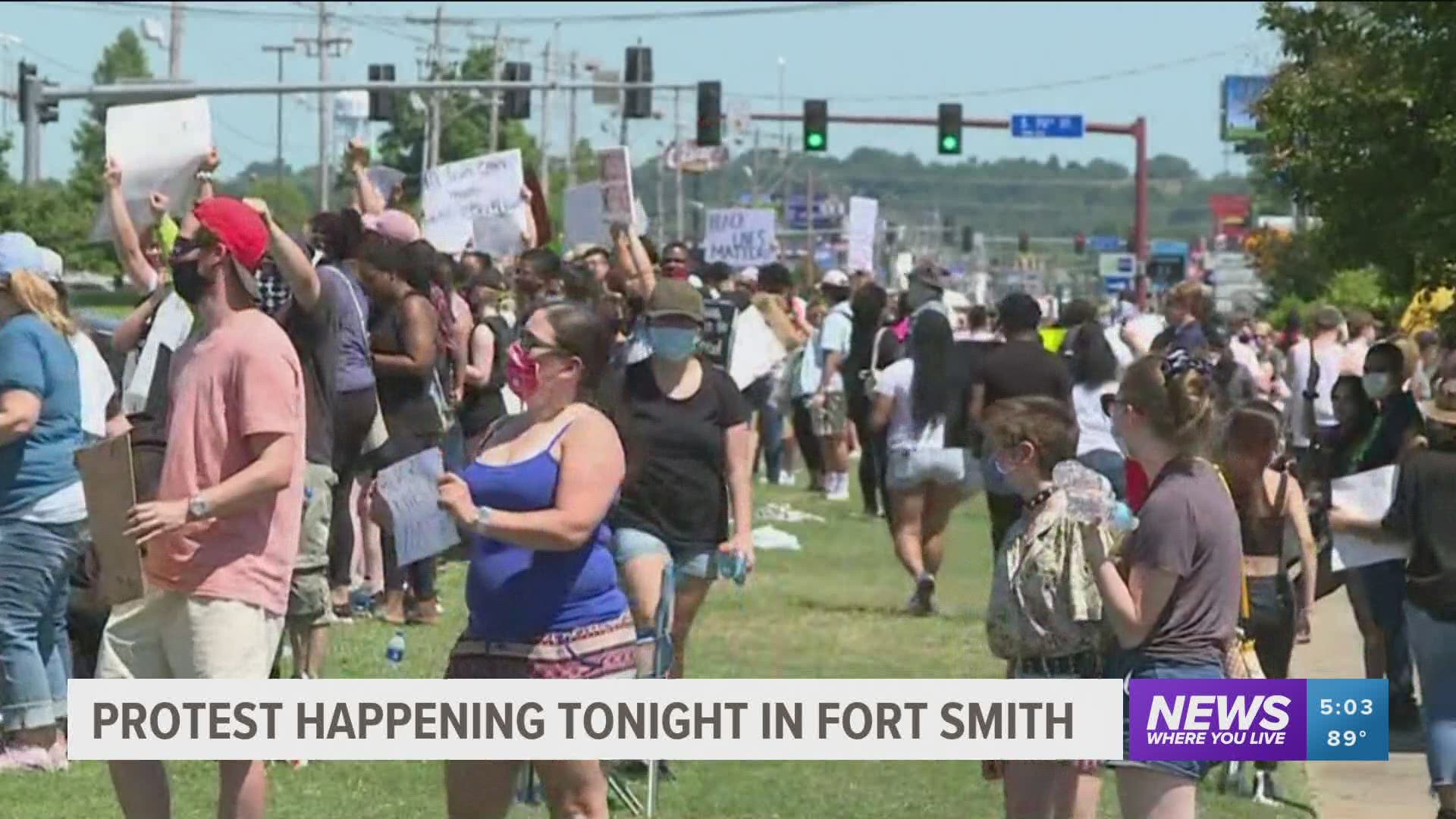 Fort Smith Protests continue