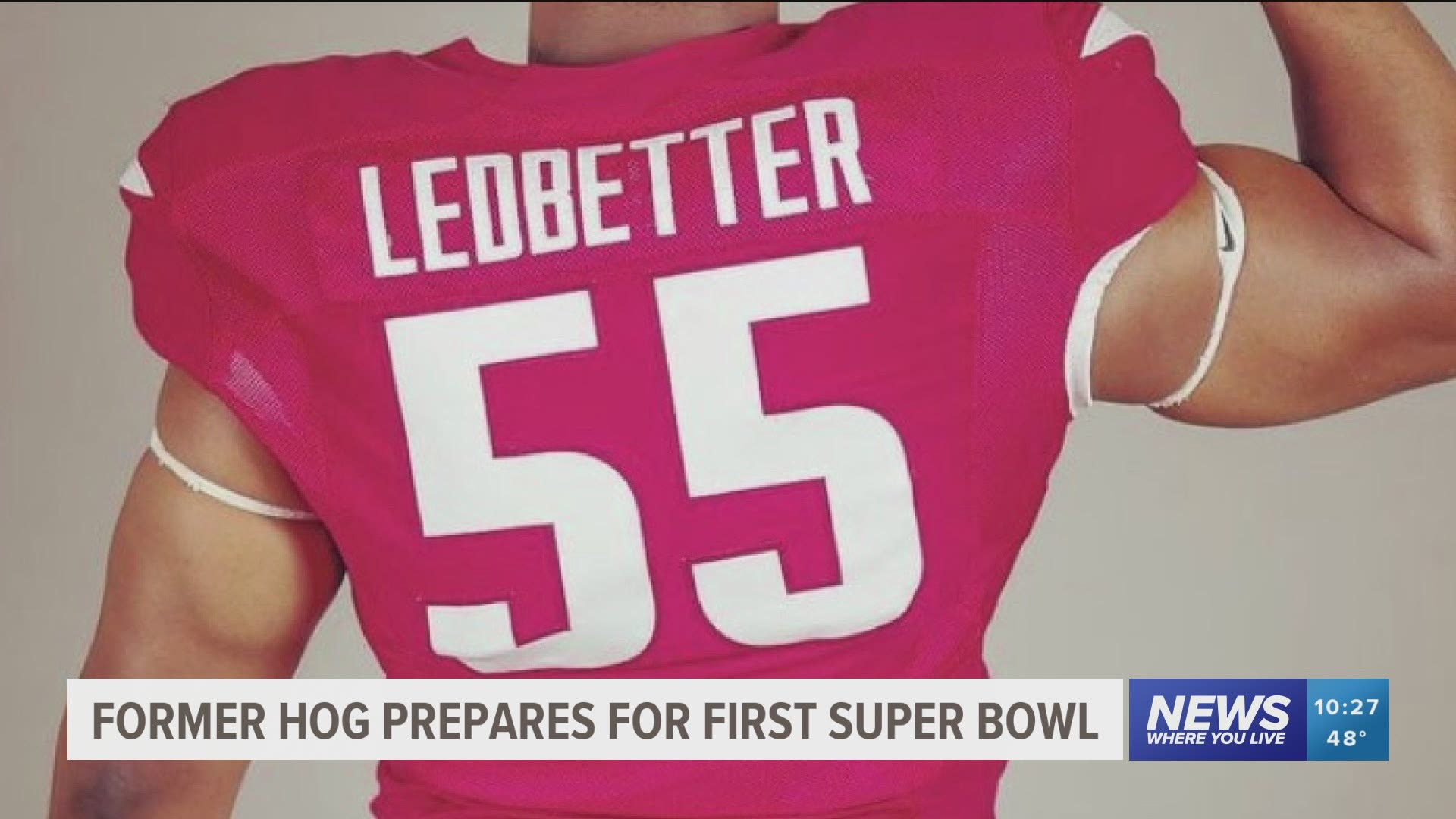 Jeremiah Ledbetter prepares for Super Bowl 55