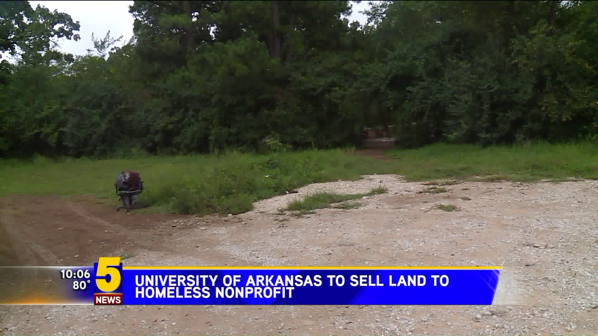 UA To Sell Land To Homeles Nonprofit