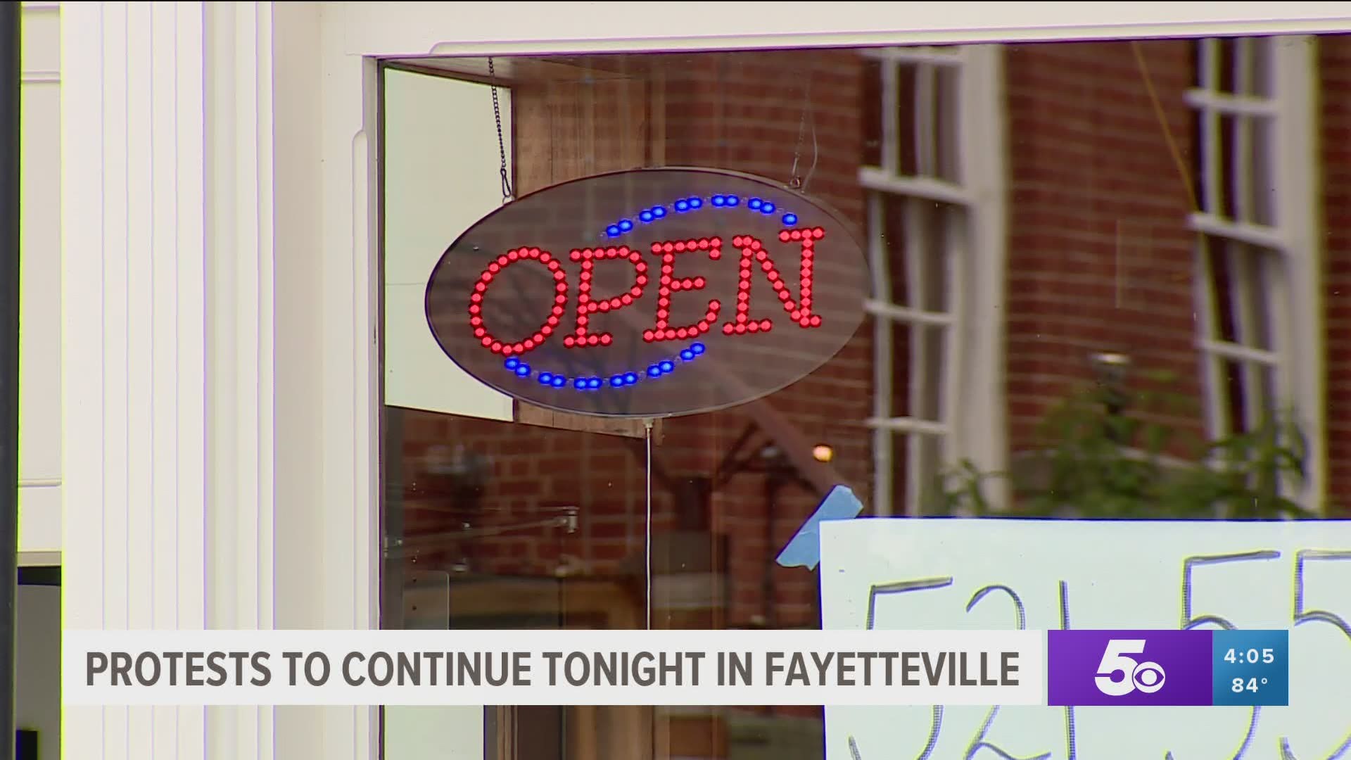 Protests to continue tonight in Fayetteville